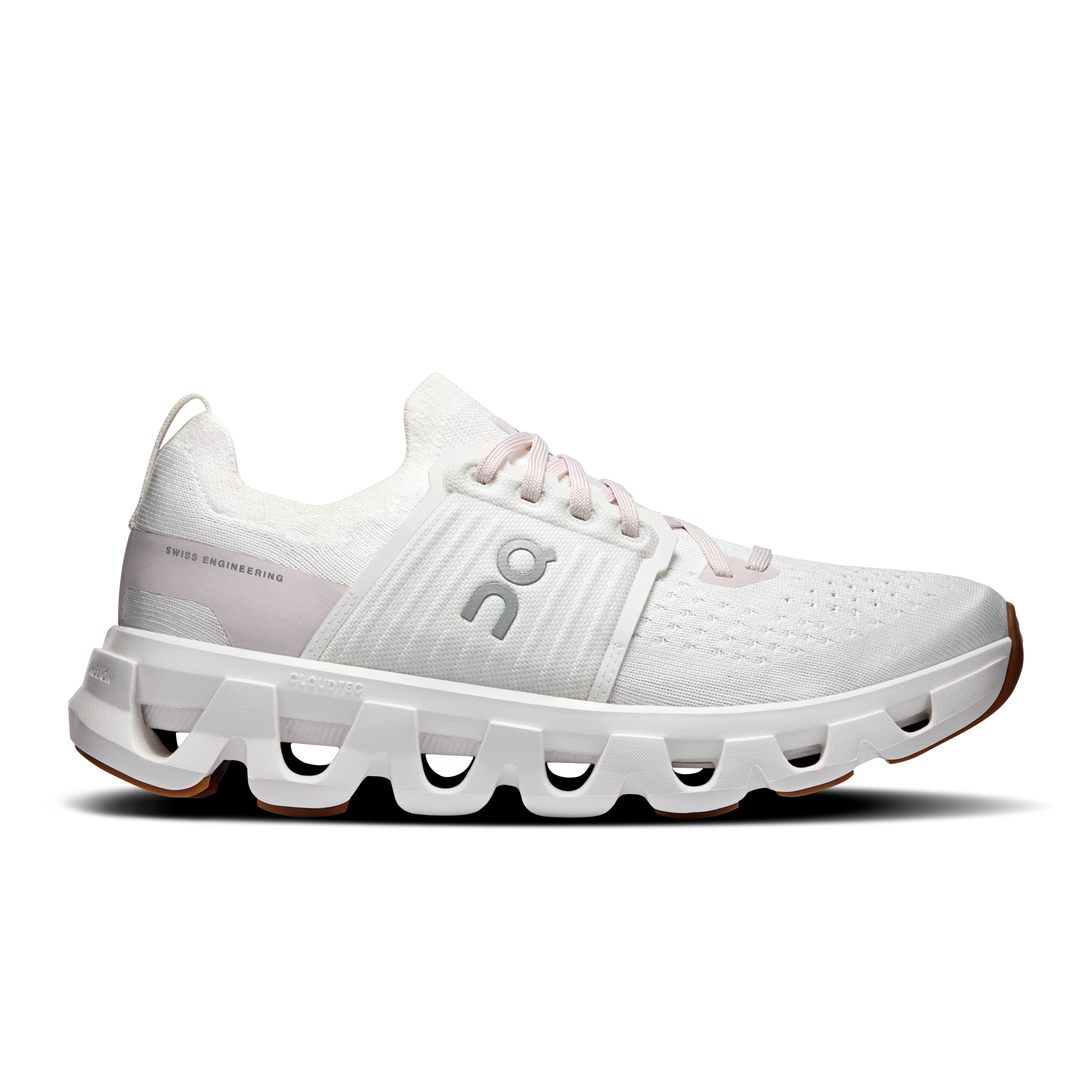 Cloudswift 4 Road Running Shoe in White/Lily