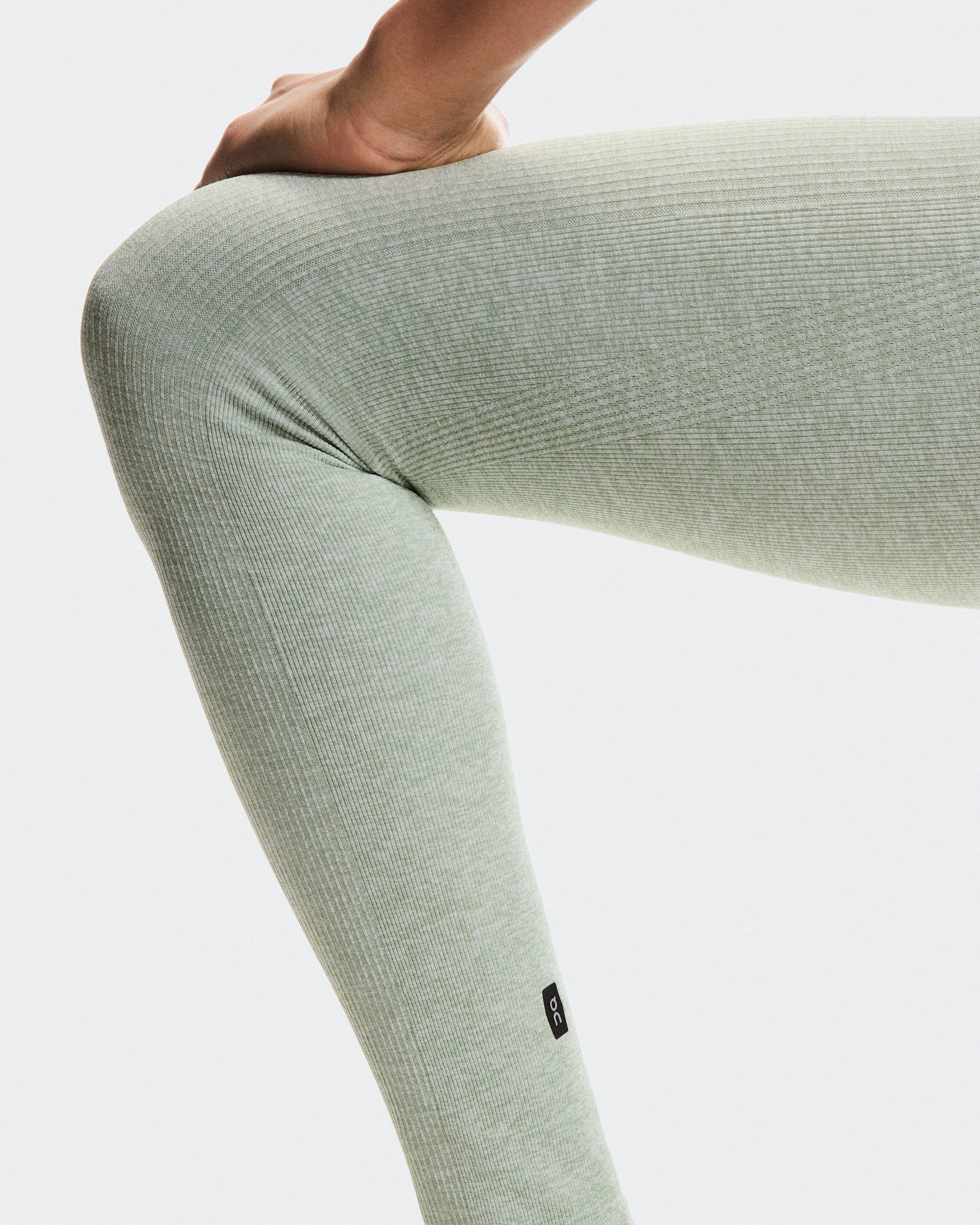 On Studio Knit Tights Mineral Heather Women Tights