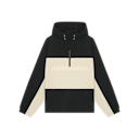 Half-Zip Anorak Jacket in Black