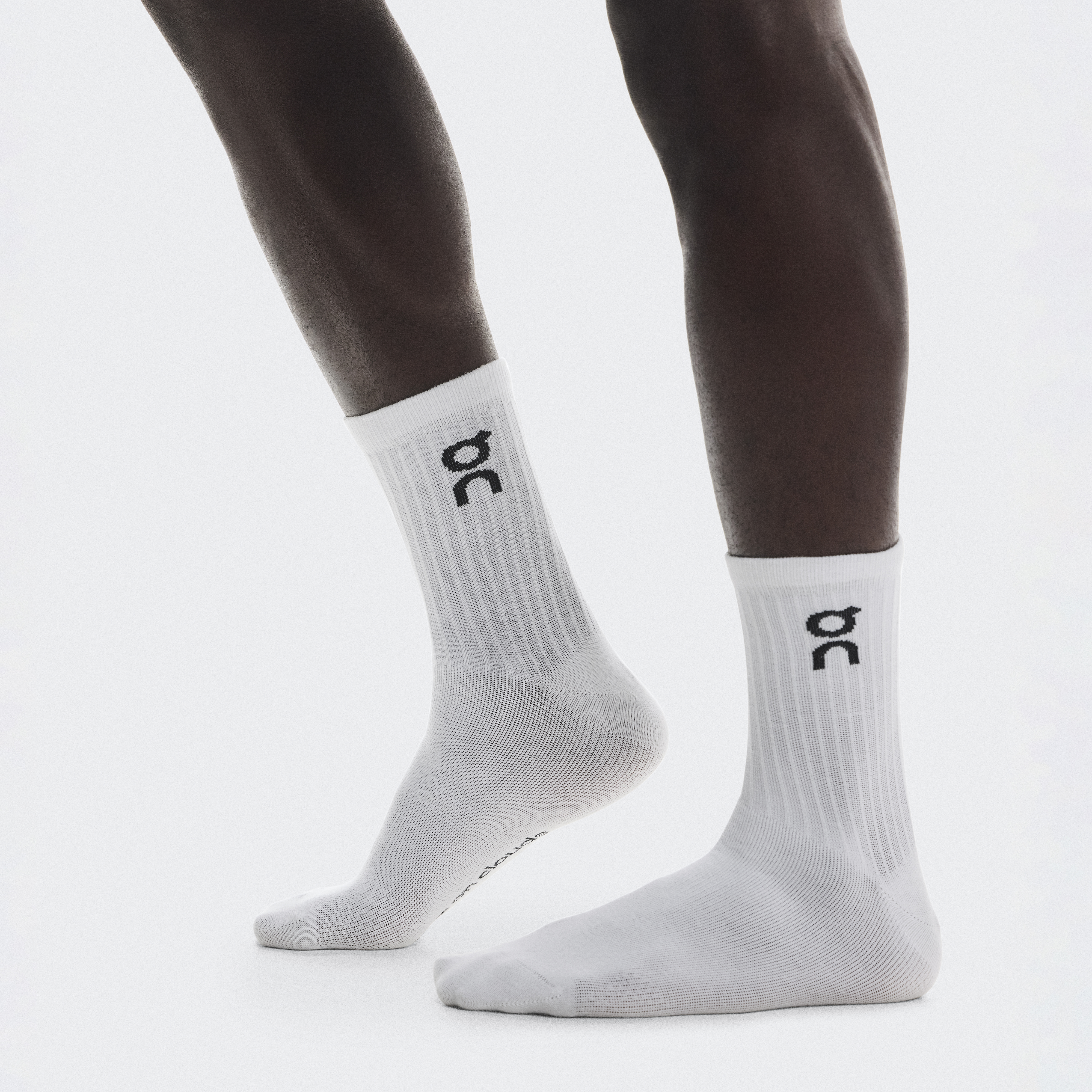 Performance Run Sock High | Black | On Singapore