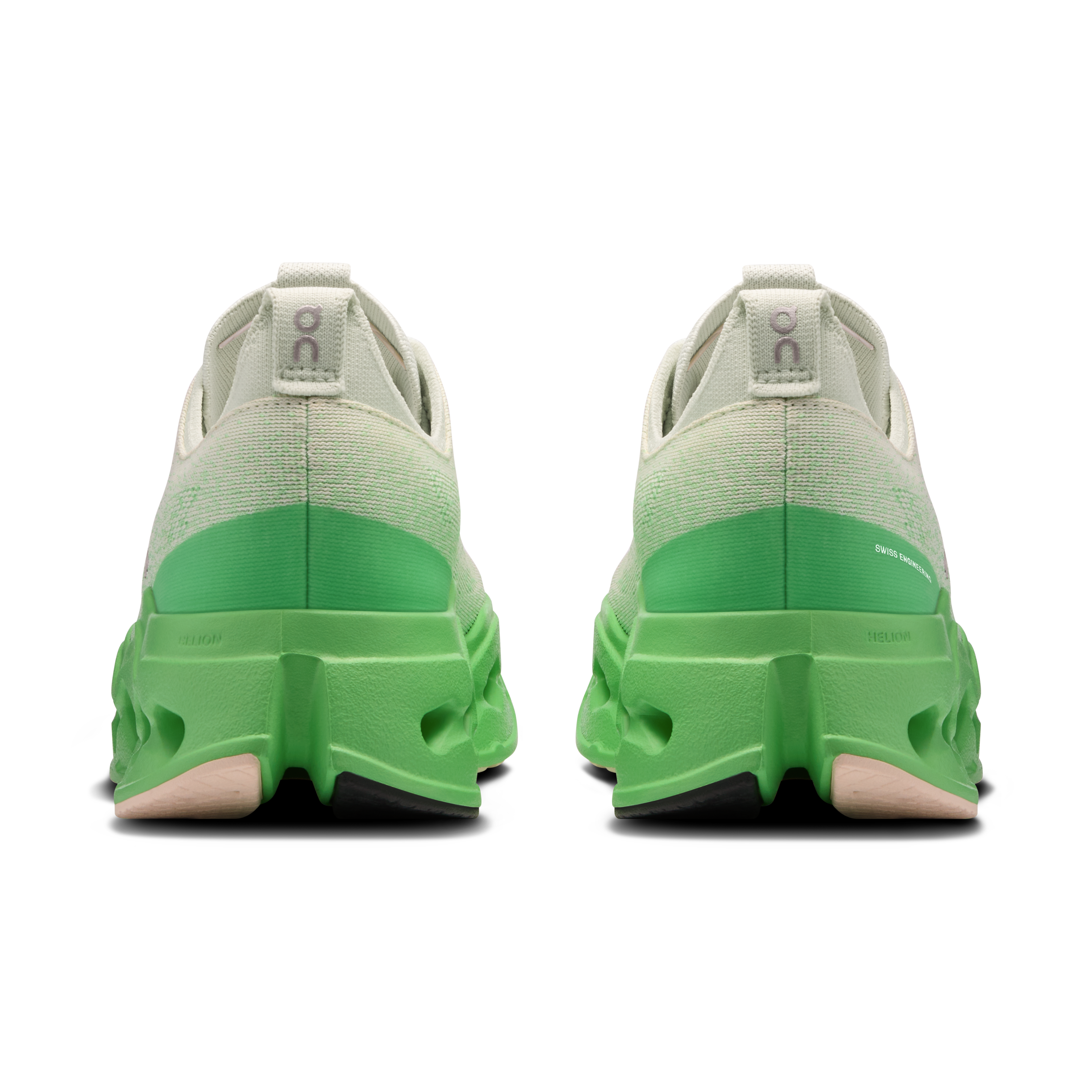 On Cloudsurfer Max Mineral & Honeydew Women Road running Shoes