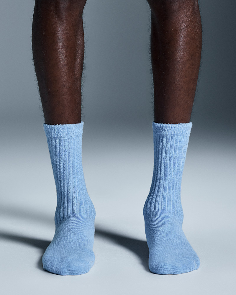 On Terry Sock High in Stratosphere, Size: W 8 - 10.5, M 7 9, Polyester/Polyamide