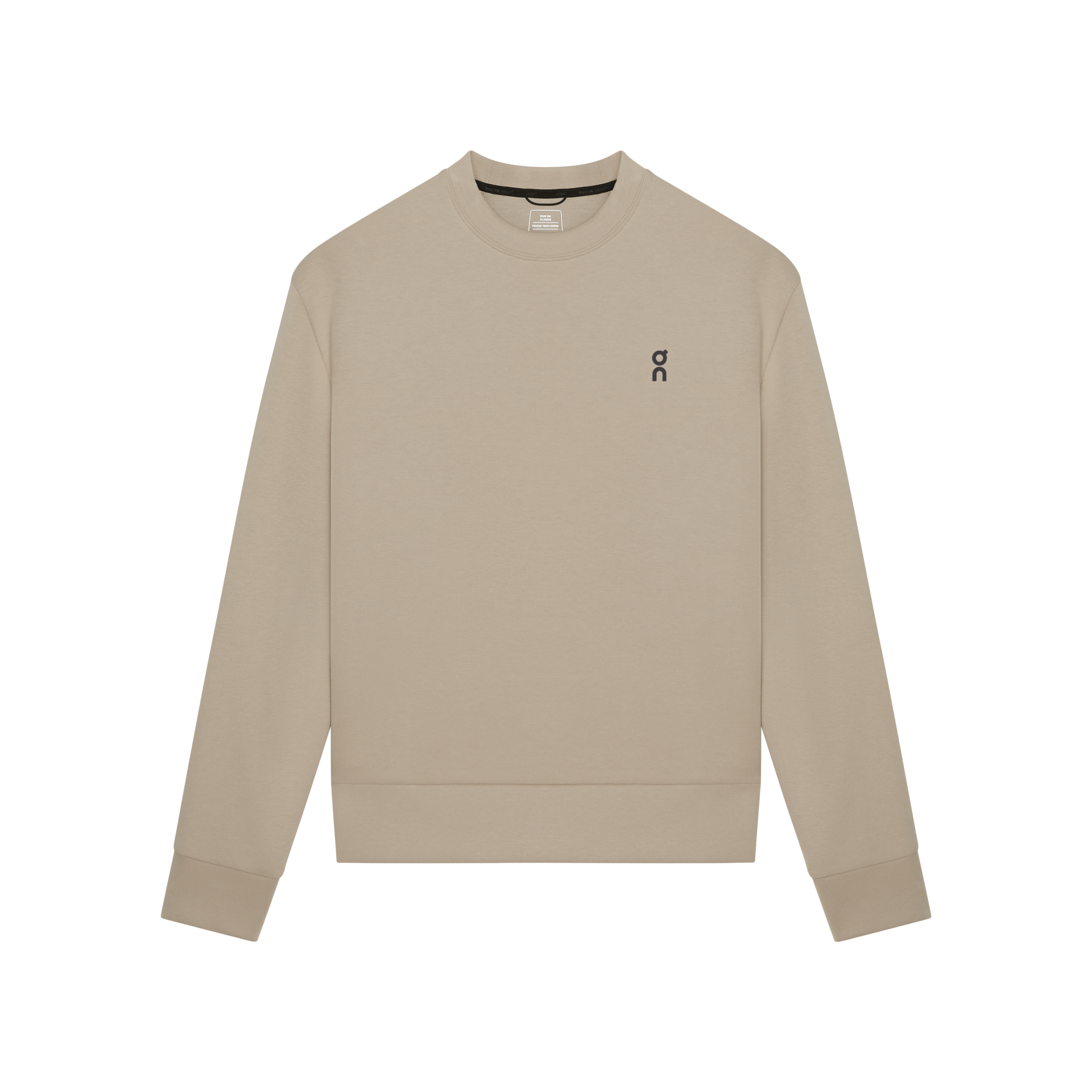 Focus Tech Crew Hoodie in Desert
