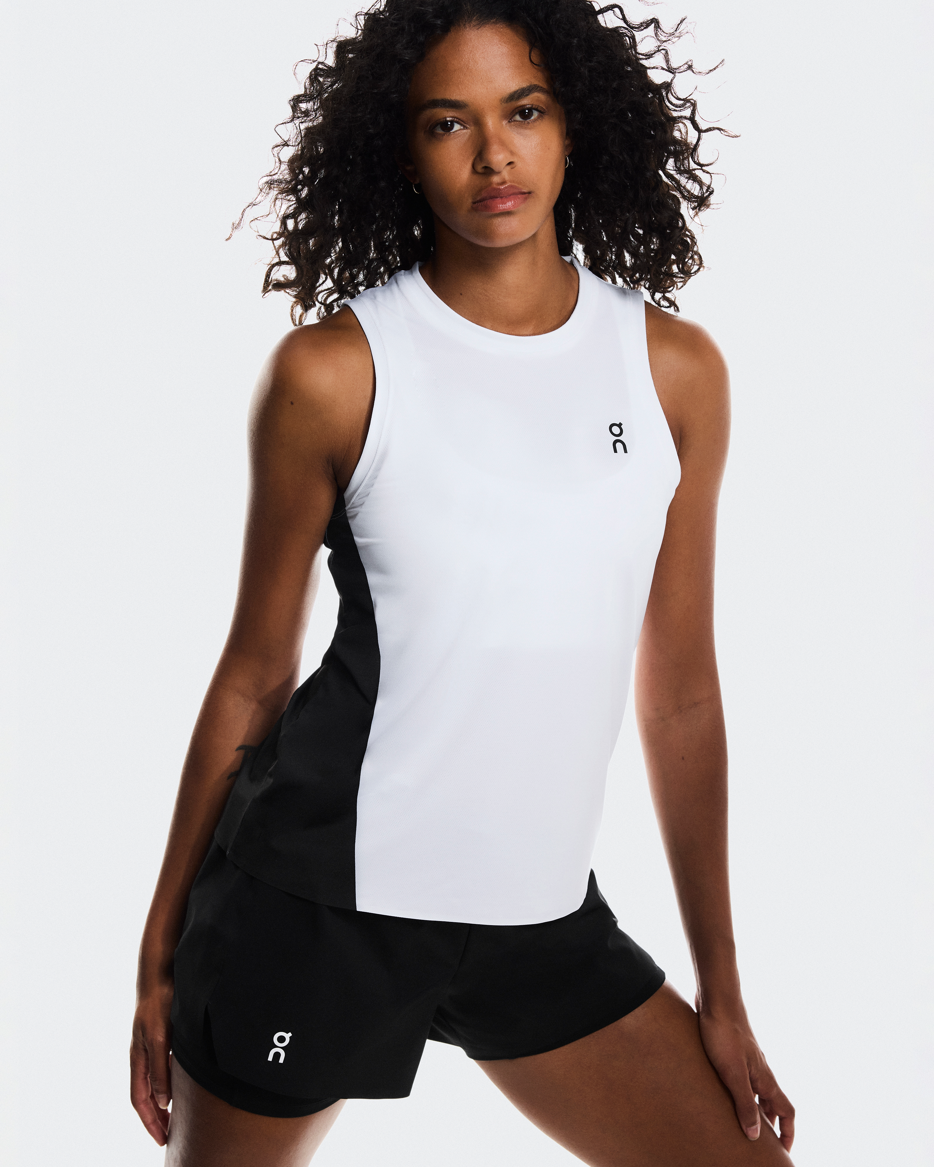 Court TankWomen / White | Black / L