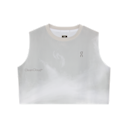 Pace Tank Top in Glacier/White