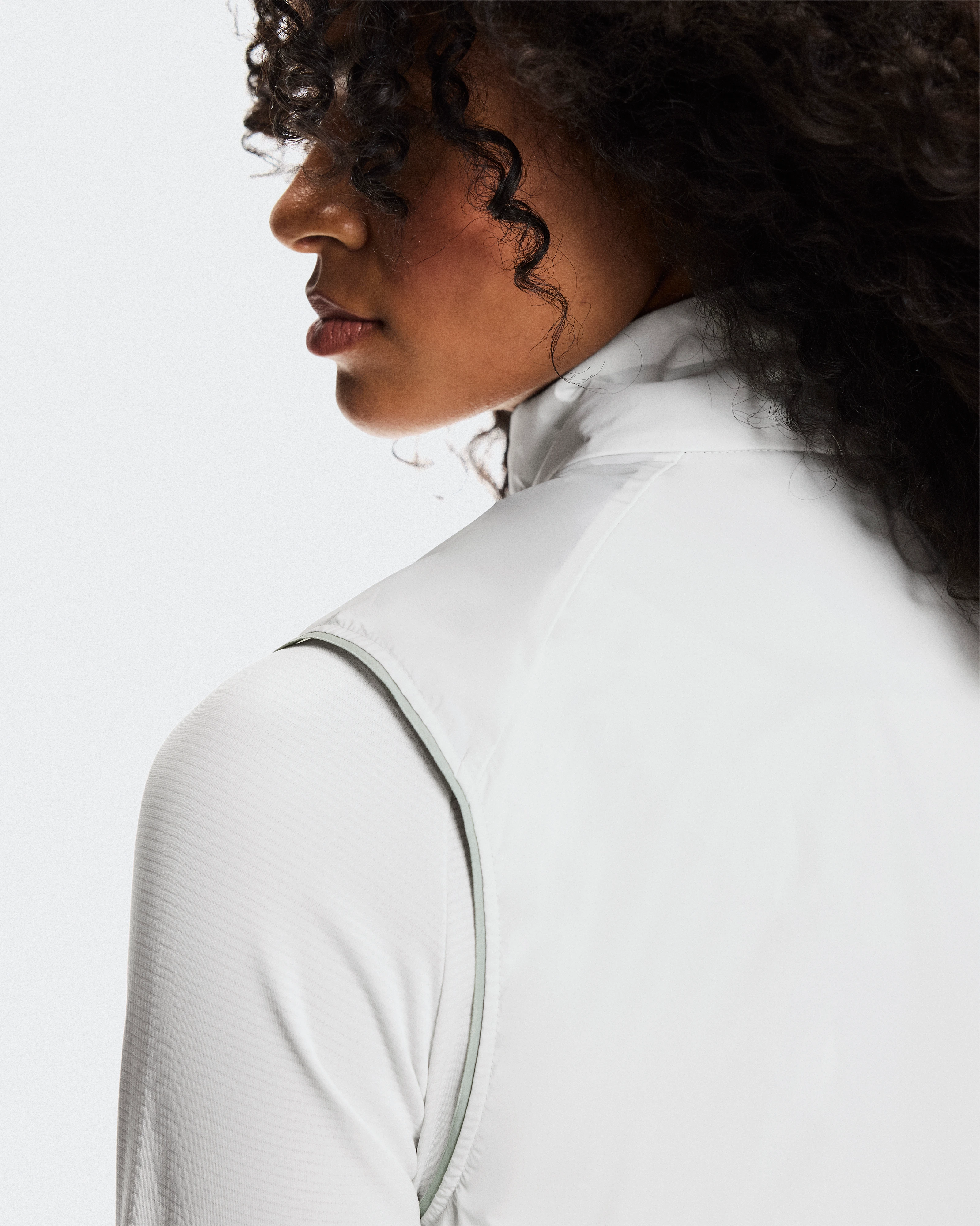 On Weather Vest Iceberg & Tin Women Jackets