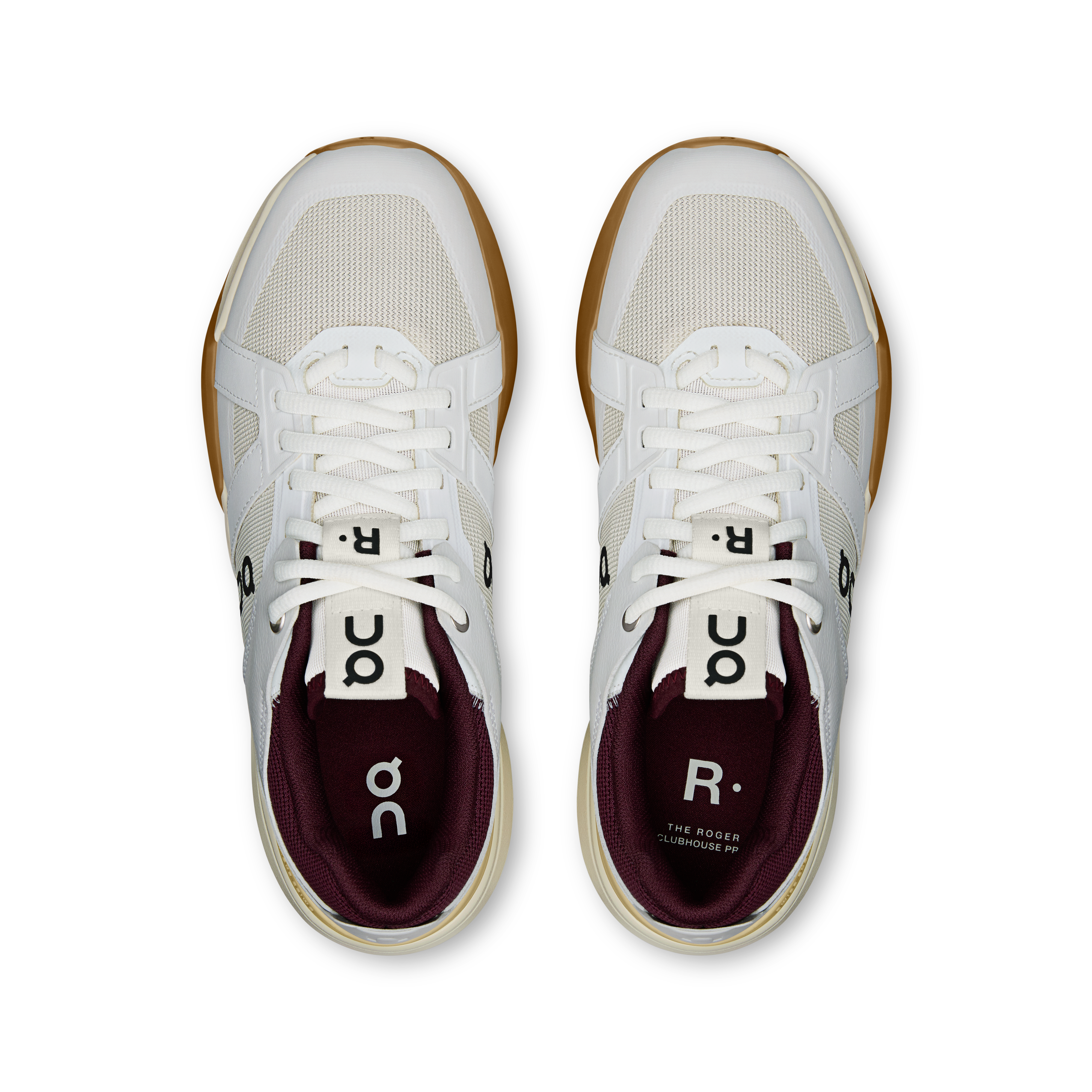 On THE ROGER Clubhouse Pro White & Ivory Women Tennis Shoes