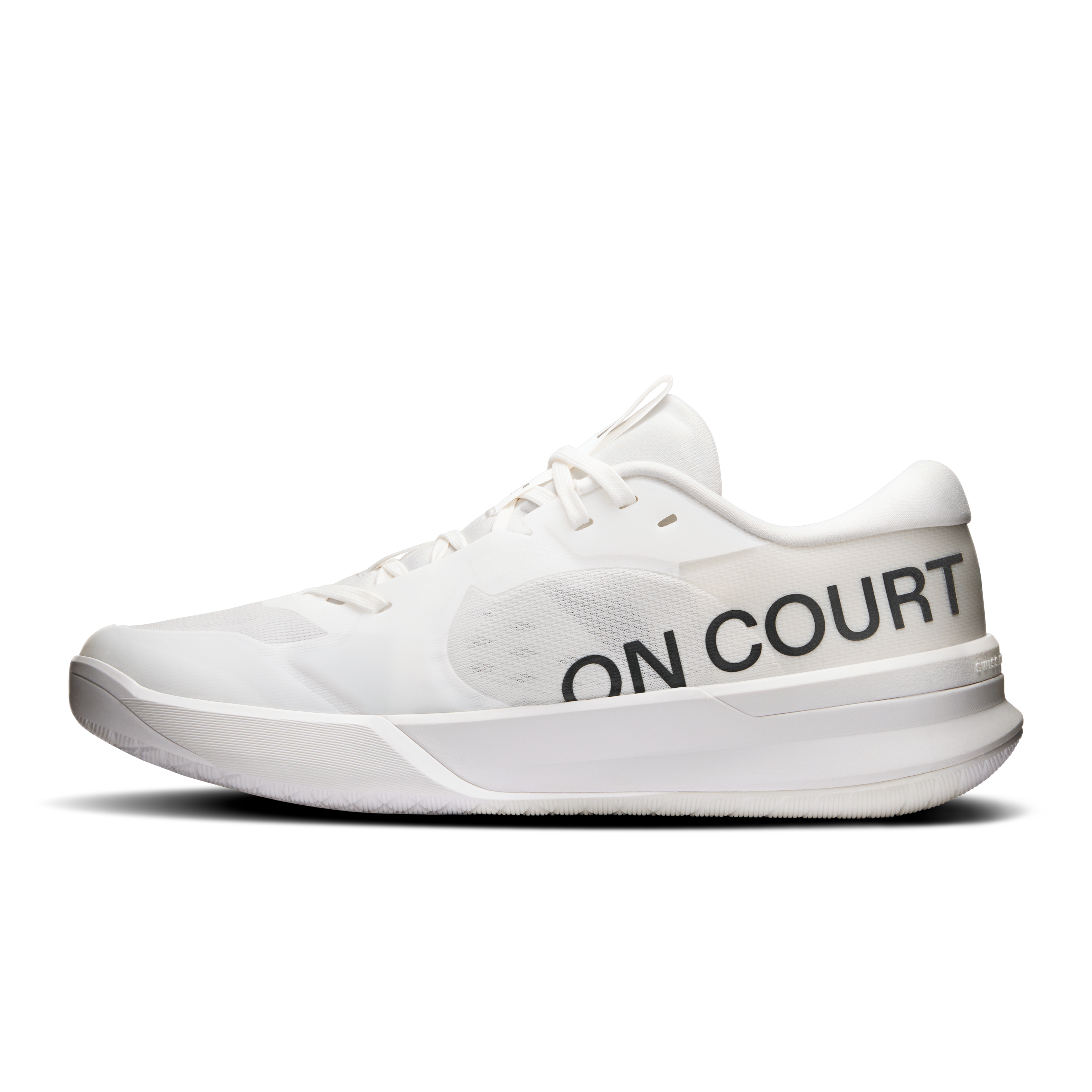 On THE ROGER Pro 3 White & Ash Women Tennis Shoes