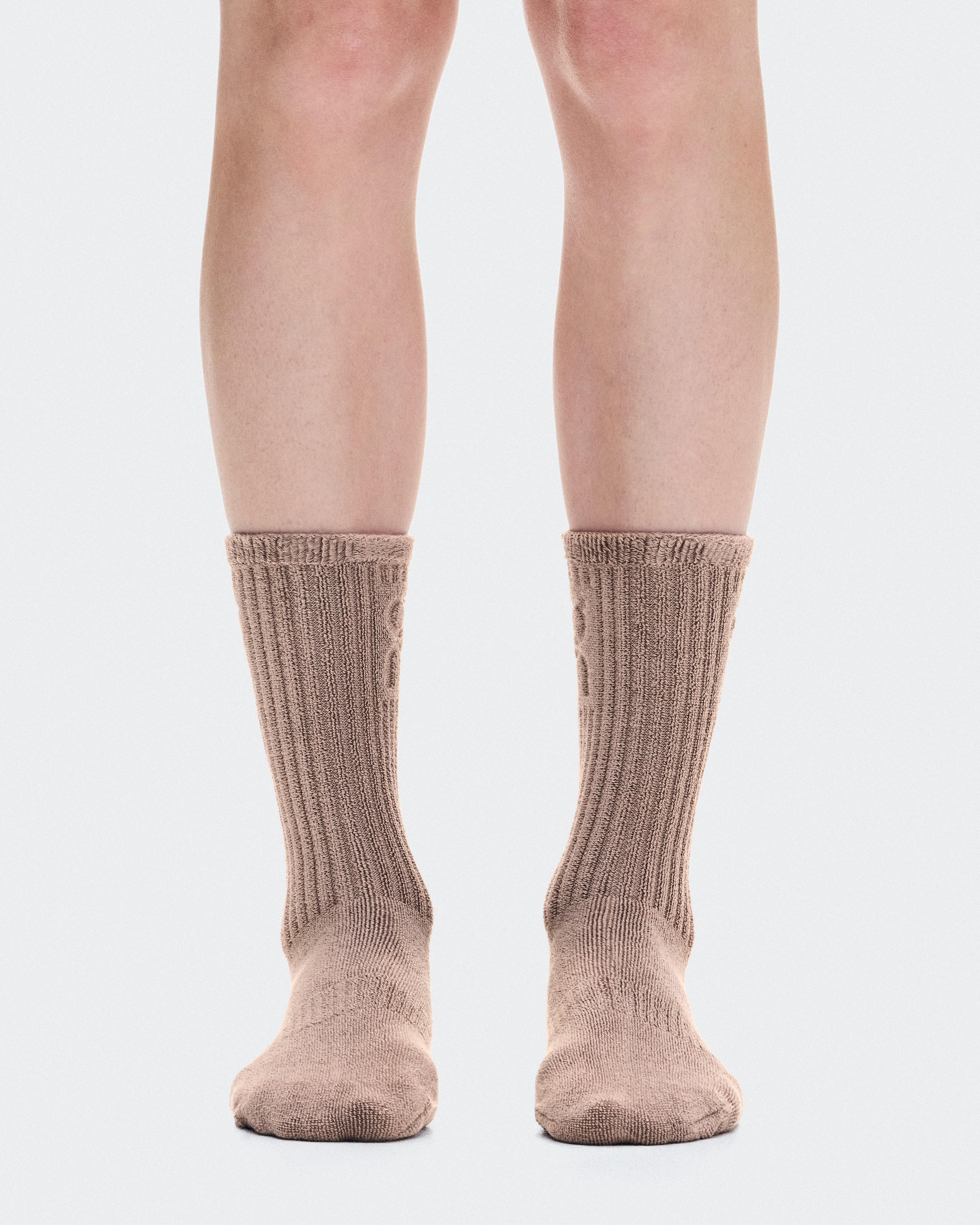 On Terry Sock High Clay Unisex Socks