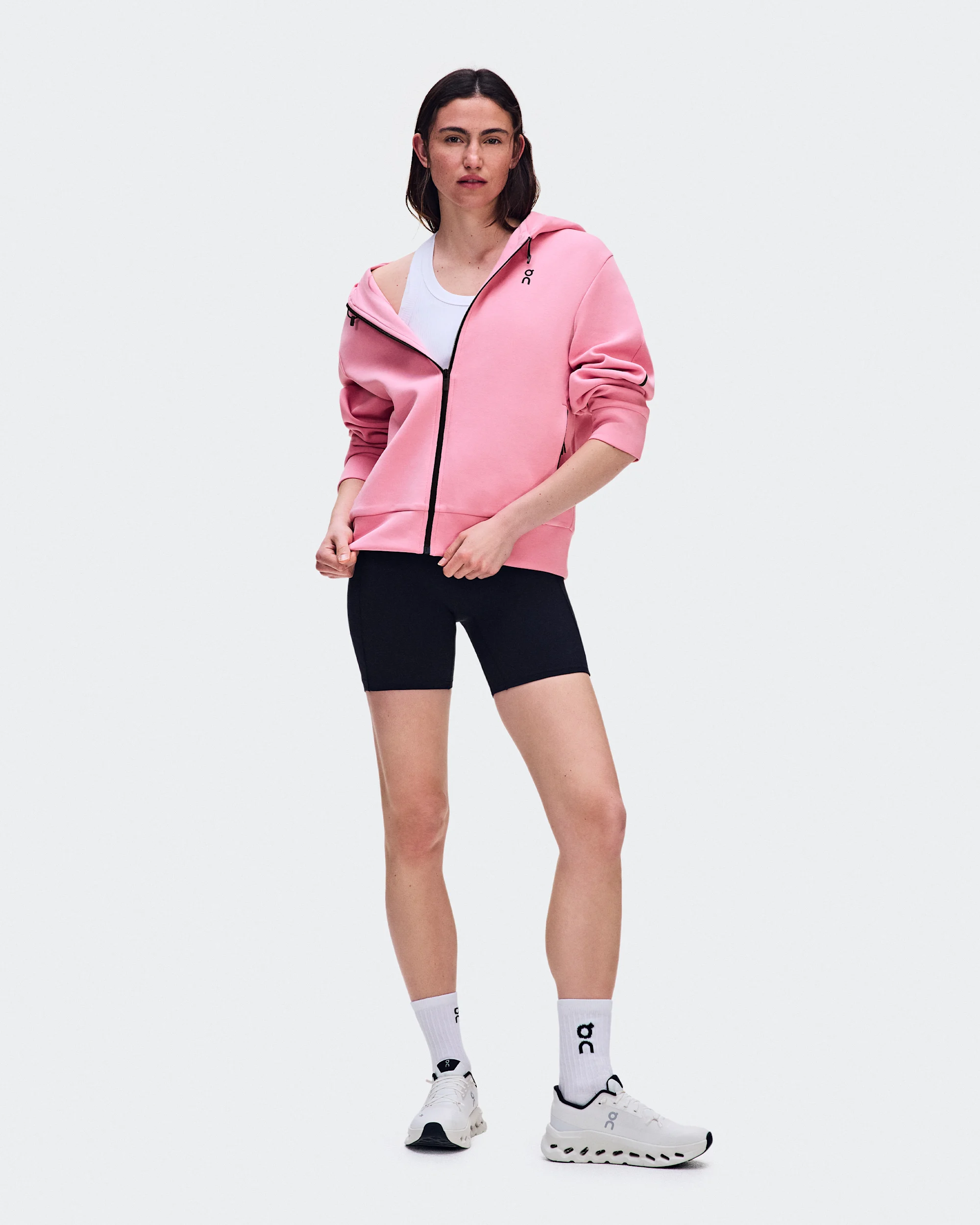 Women's Focus Tech Zip Hoodie Magnolia