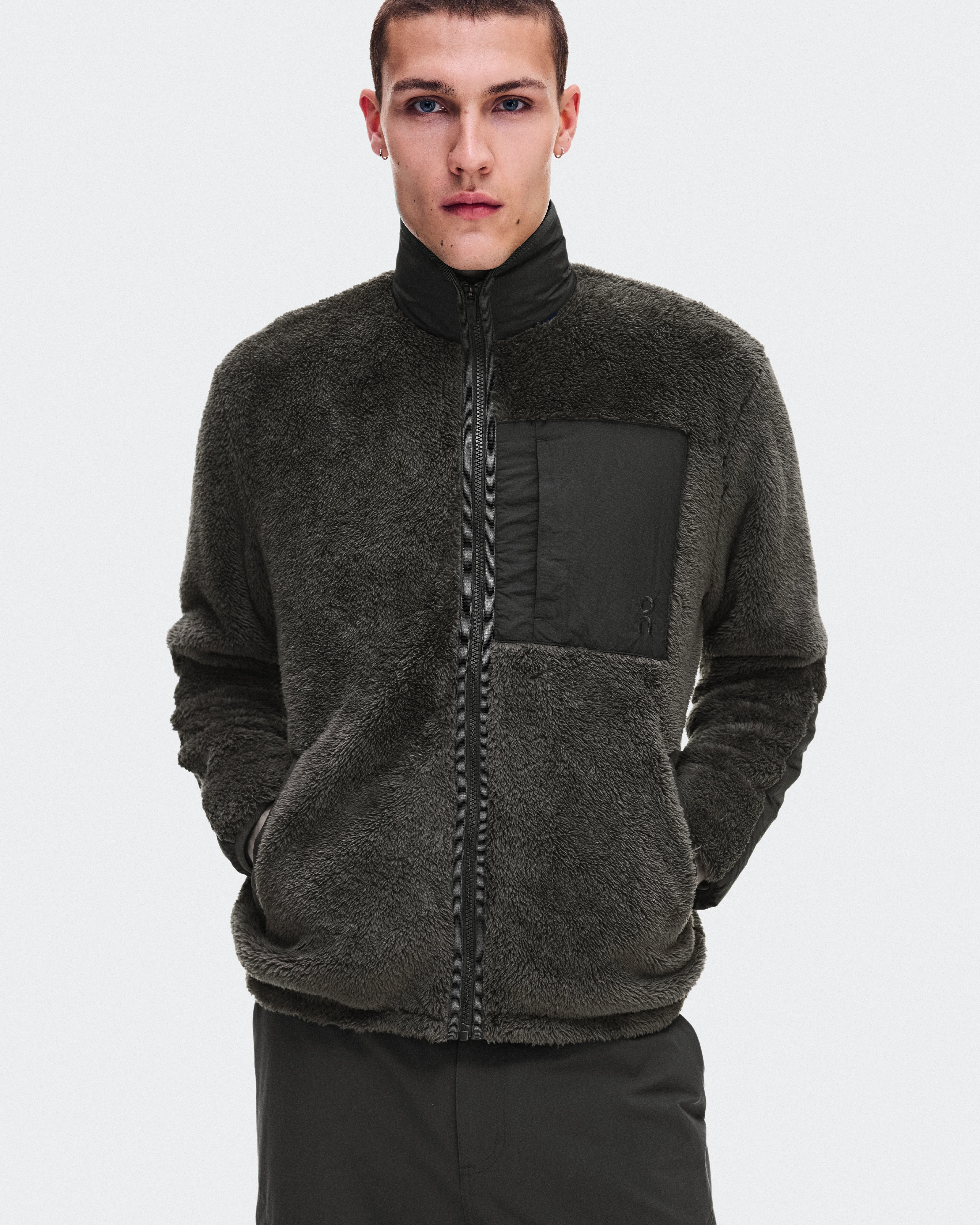 On Ascent Fleece Jacket Espresso Unisex Jackets