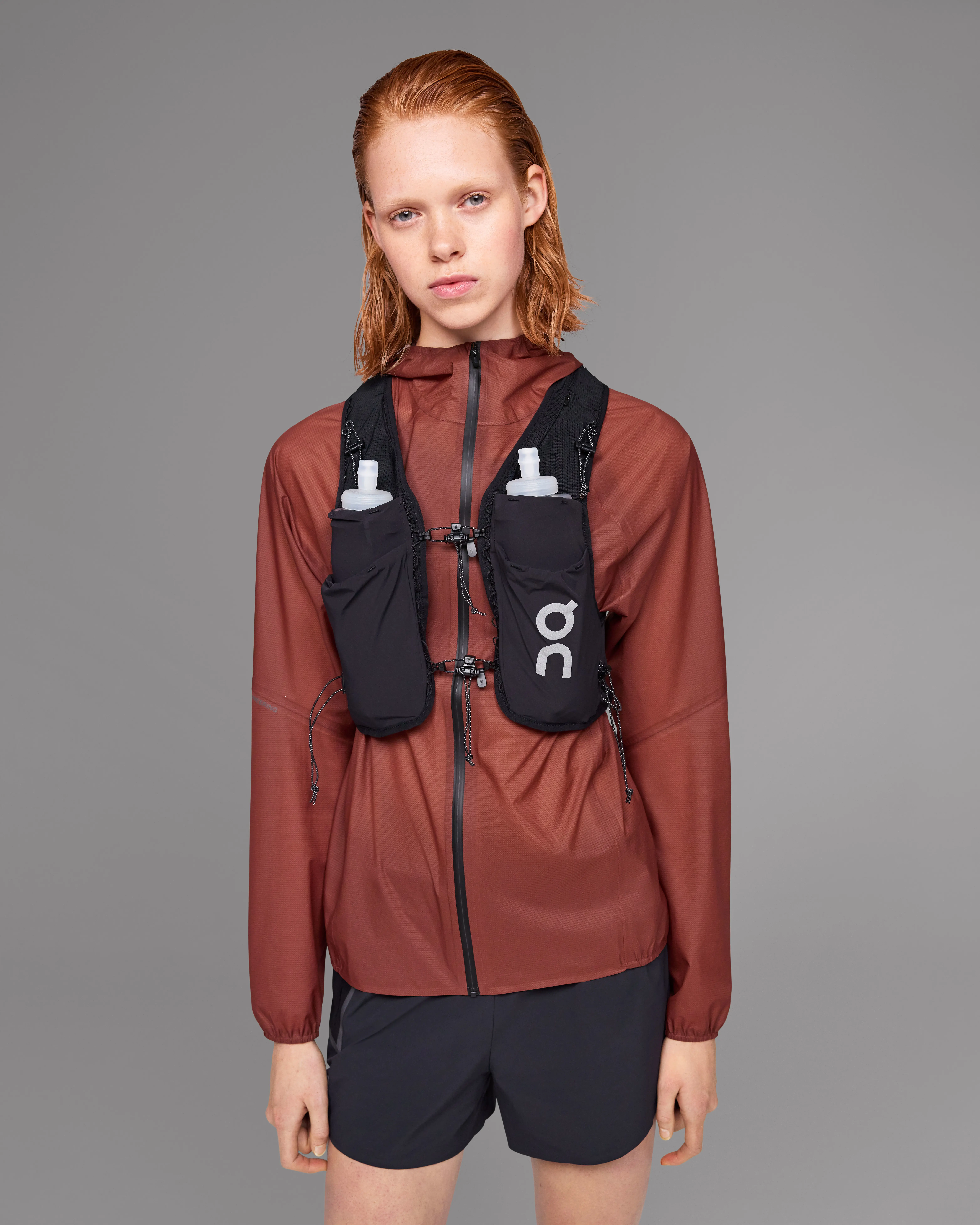 On Soft Flask 500ml Translucent & Black Unisex Flasks