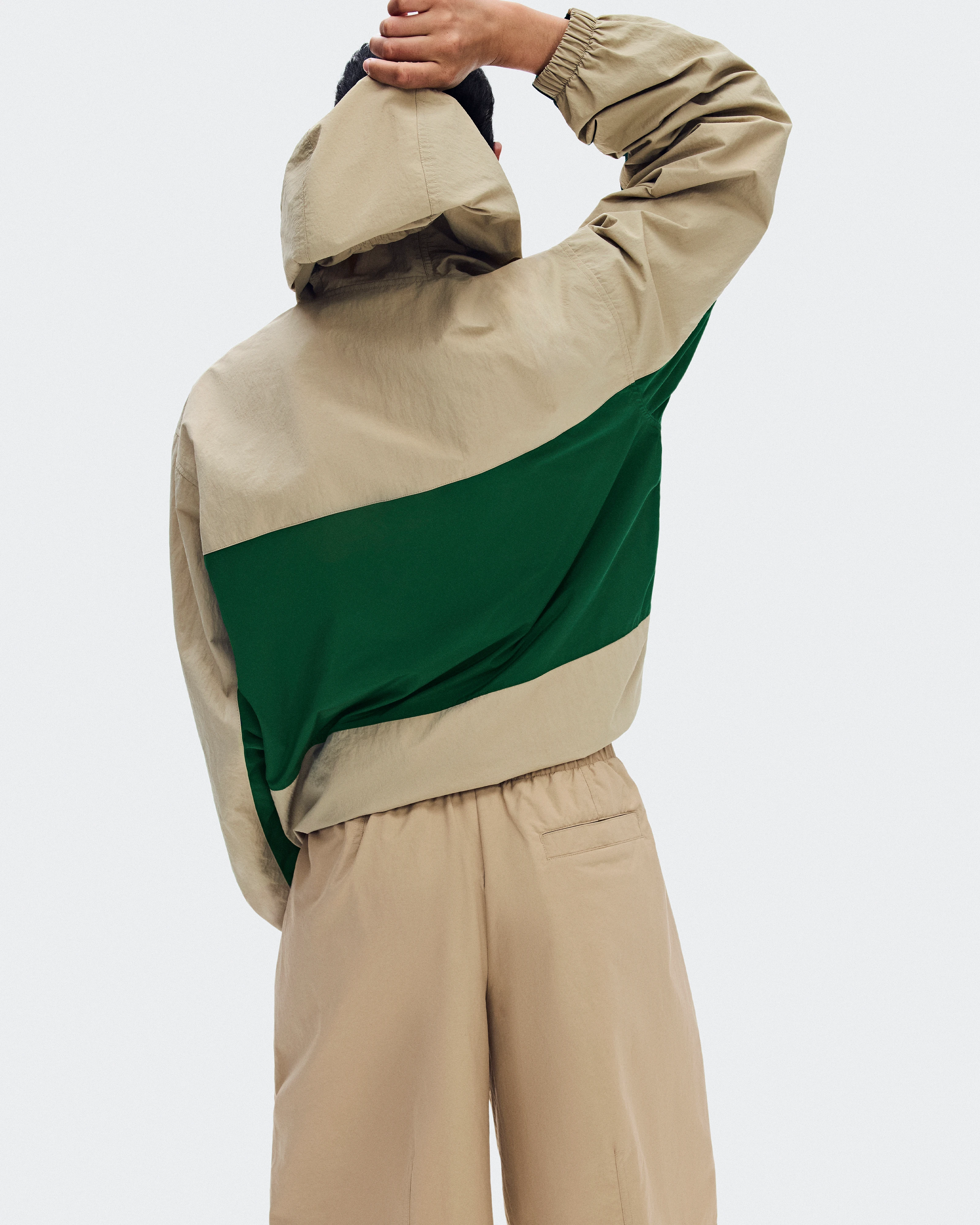 On Half-Zip Anorak Kasha Donna Giacche