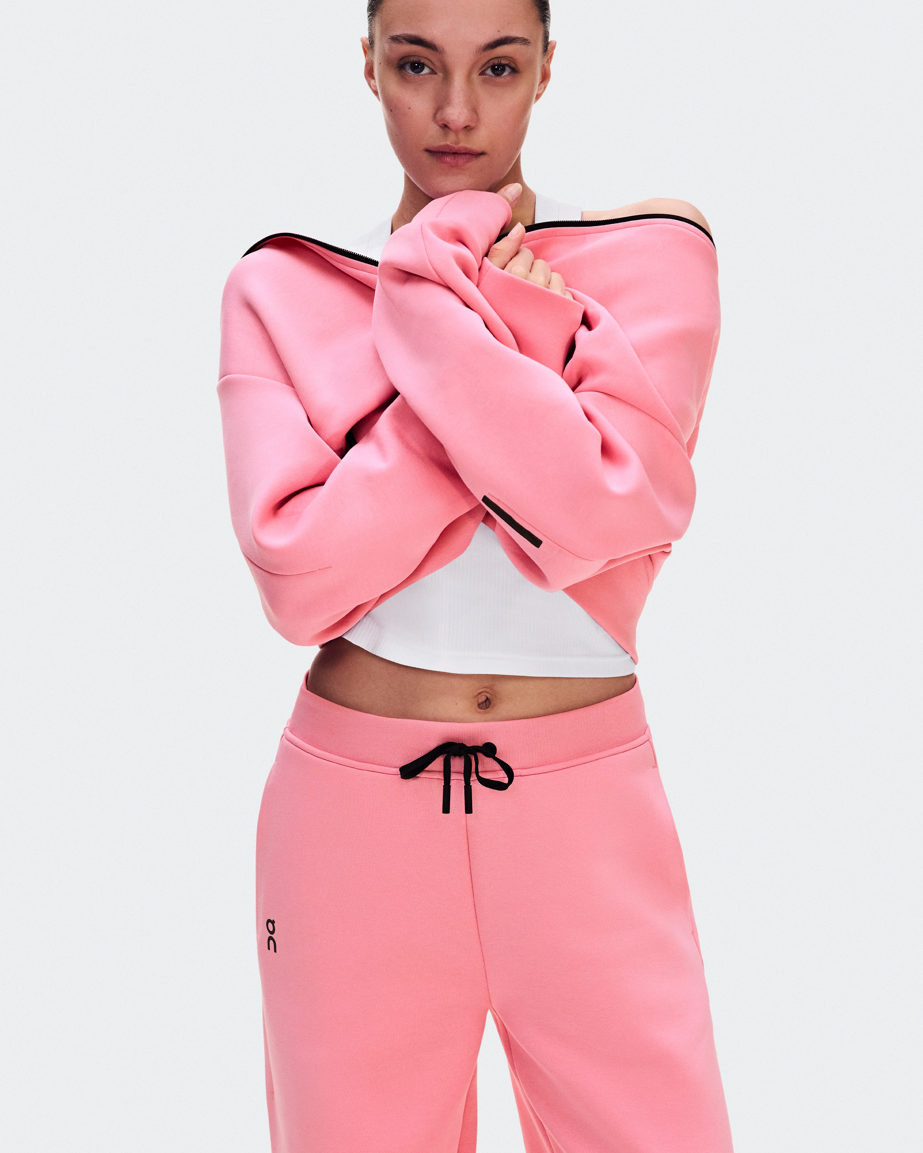 On Focus Tech Sweatpants Magnolia Donna Pantaloni