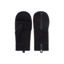 Fleece Mitten Gloves in Black