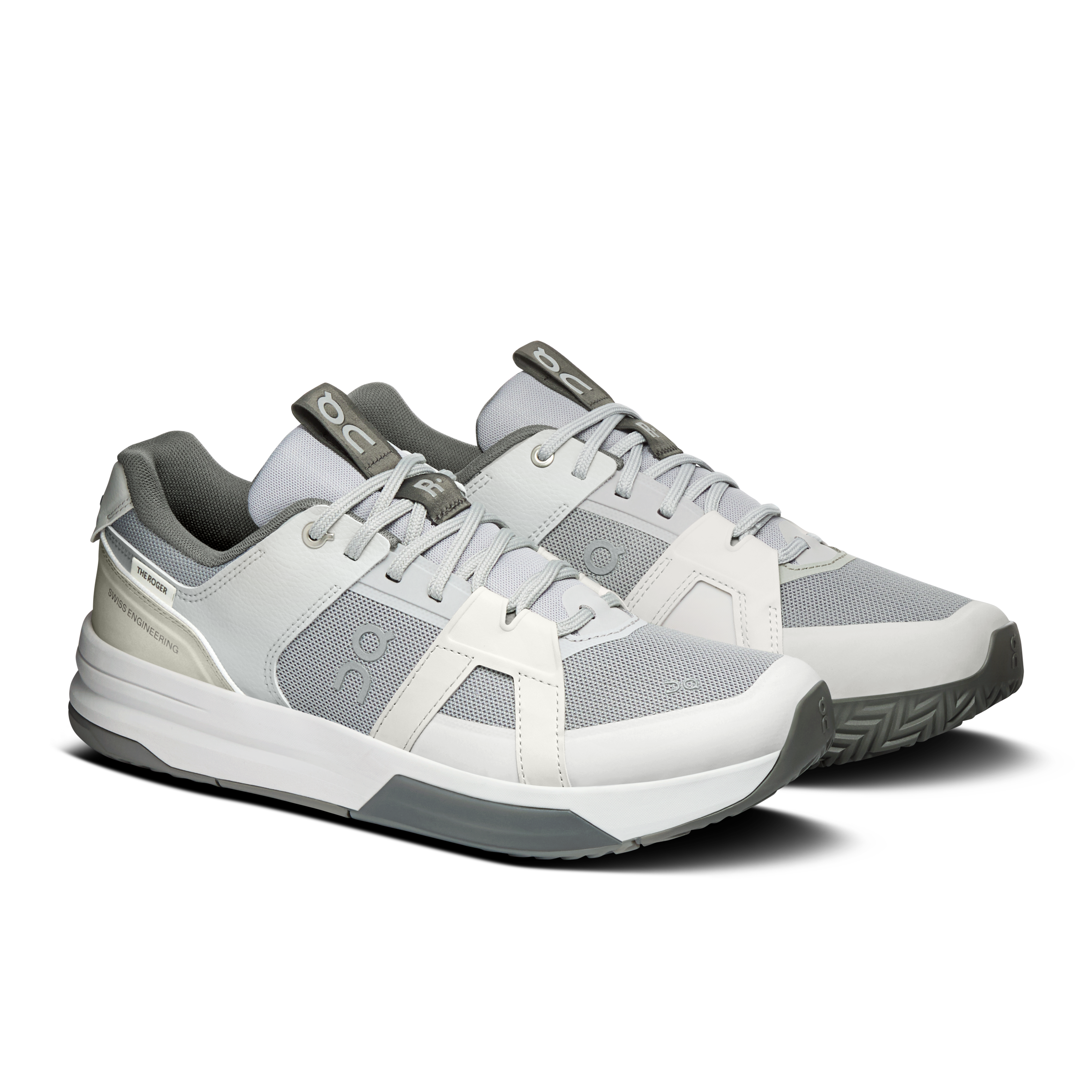 On THE ROGER Clubhouse Pro 2 Clay Glacier & Frost Herren Tennis Schuhe