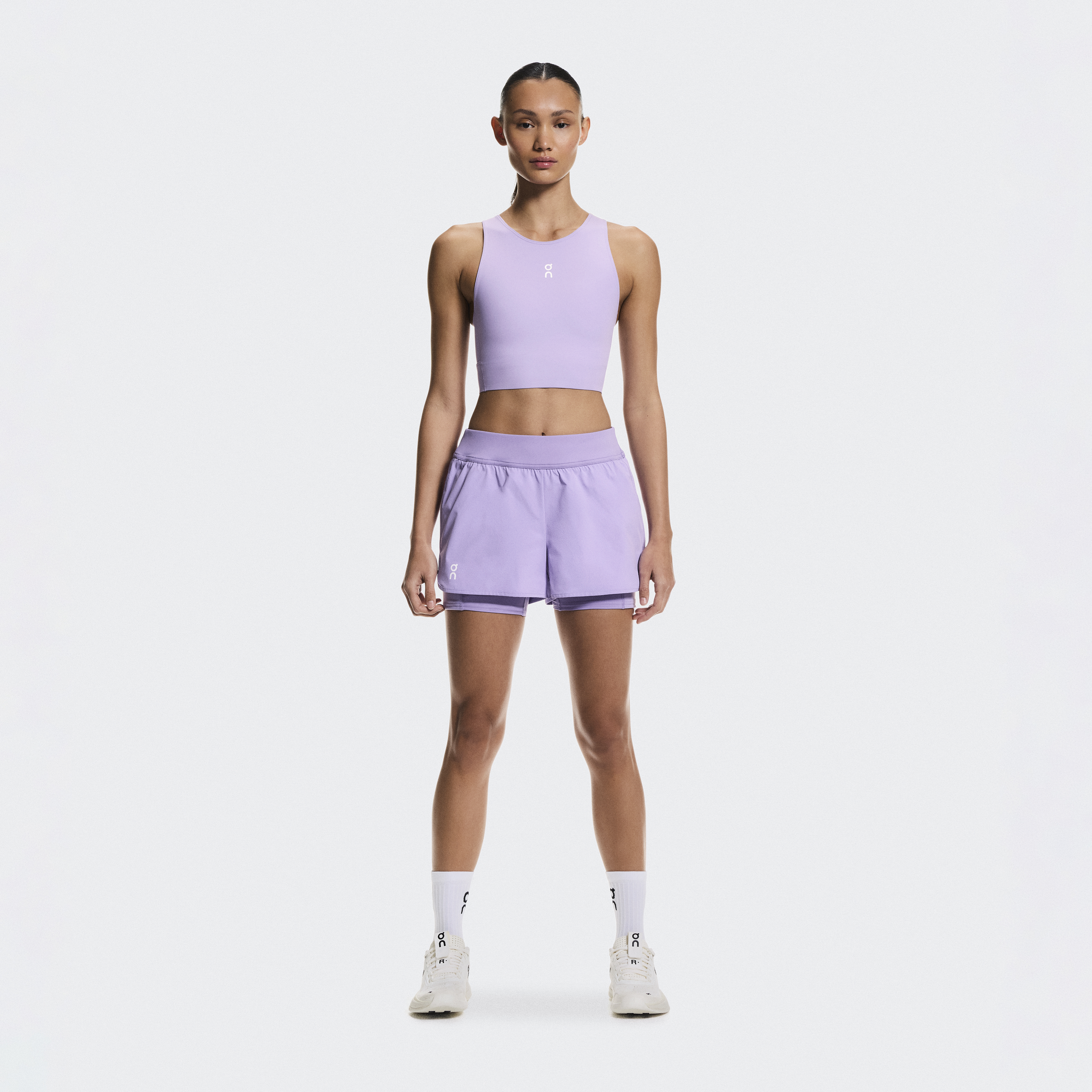 3" Court Shorts 2-in-1 in Bloom