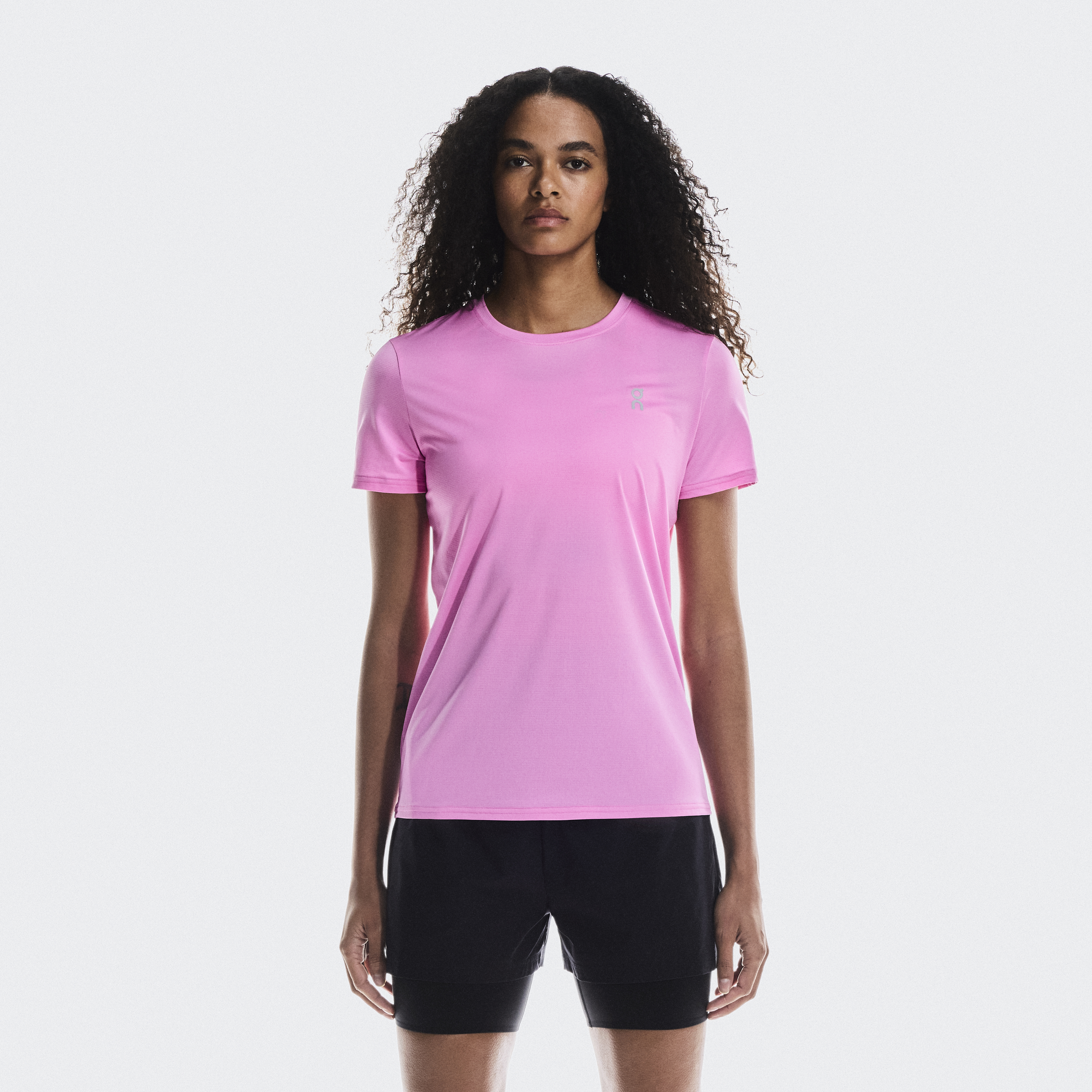 Core-T Short-Sleeve Shirt in Raspberry