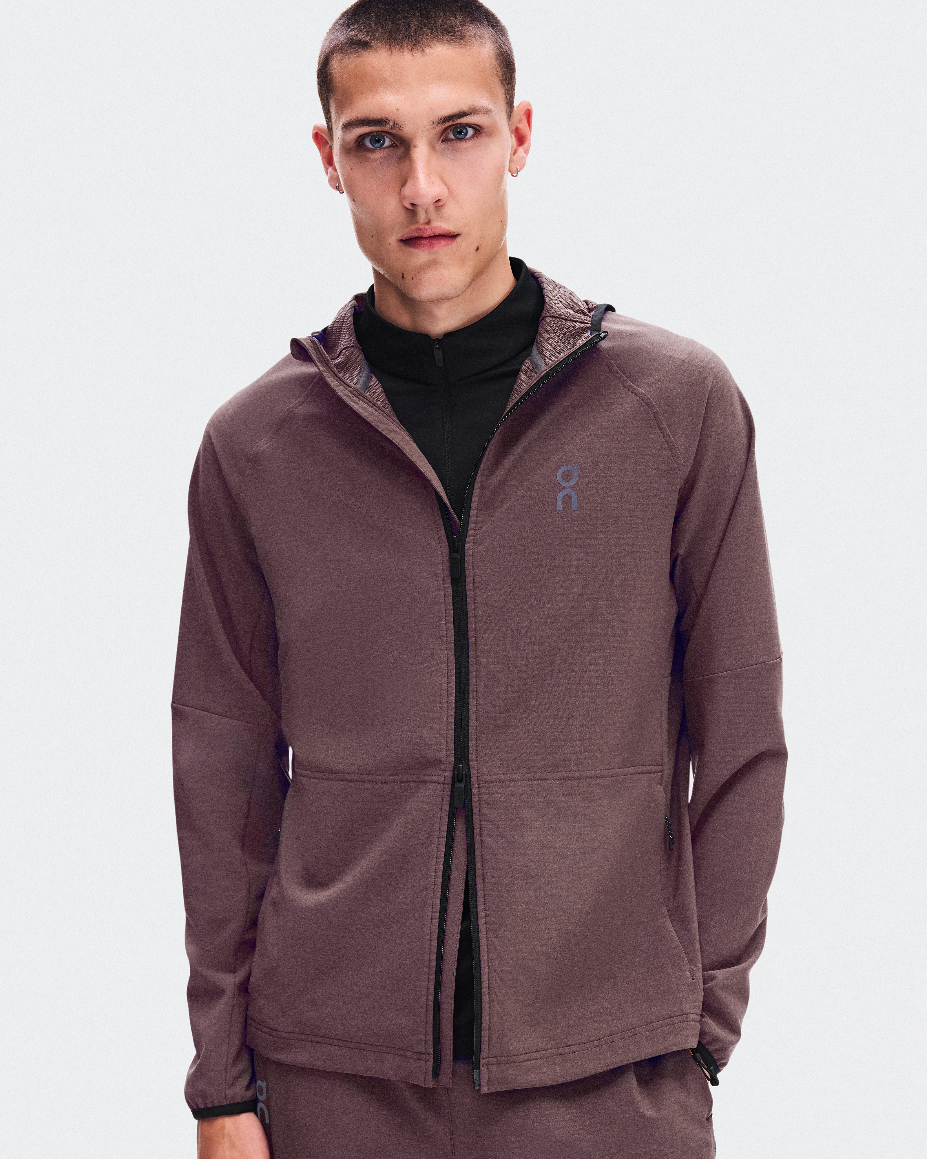 Weather HoodieMen / Mulberry / S
