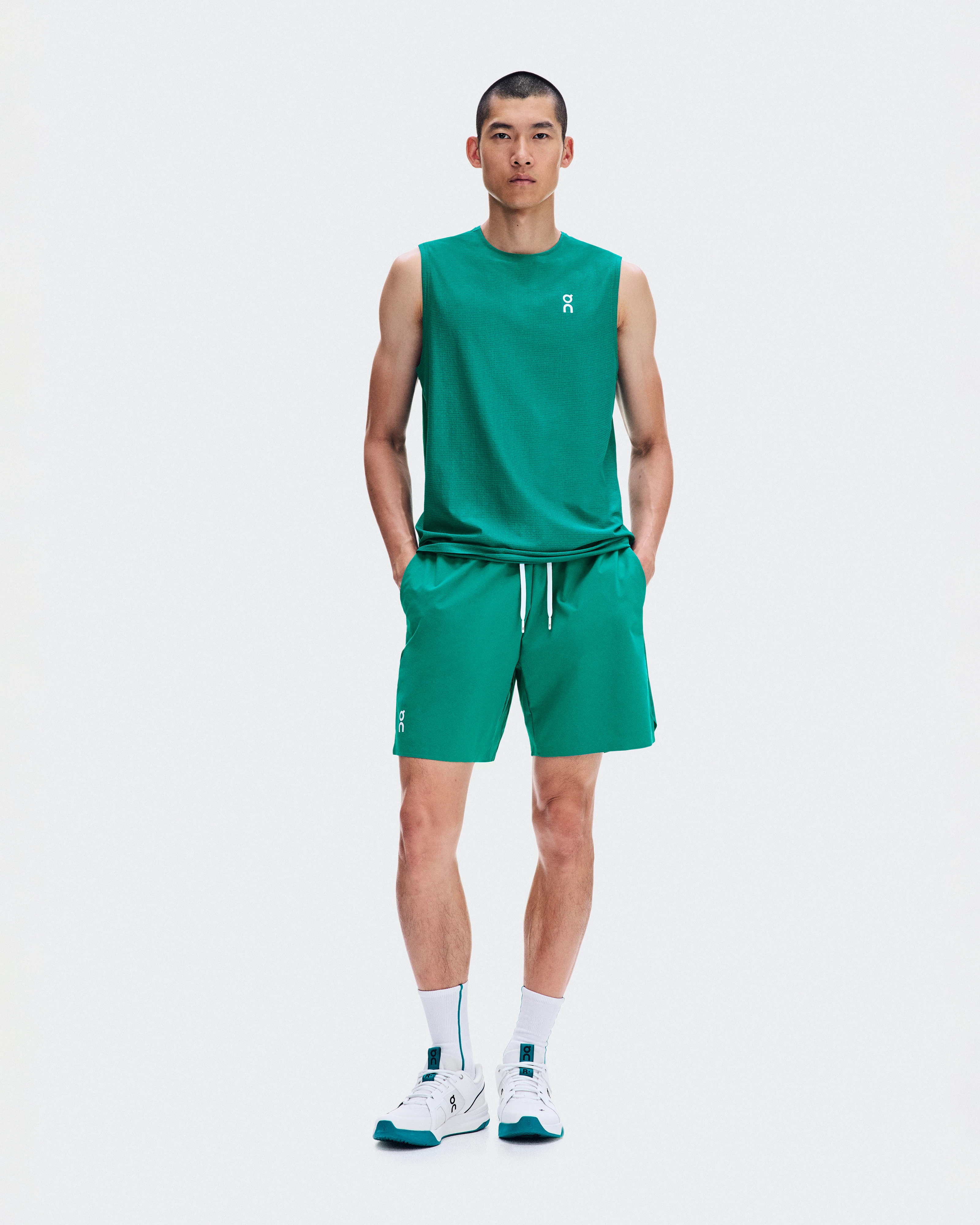On Court Tank Neem Men Tops and t-shirts