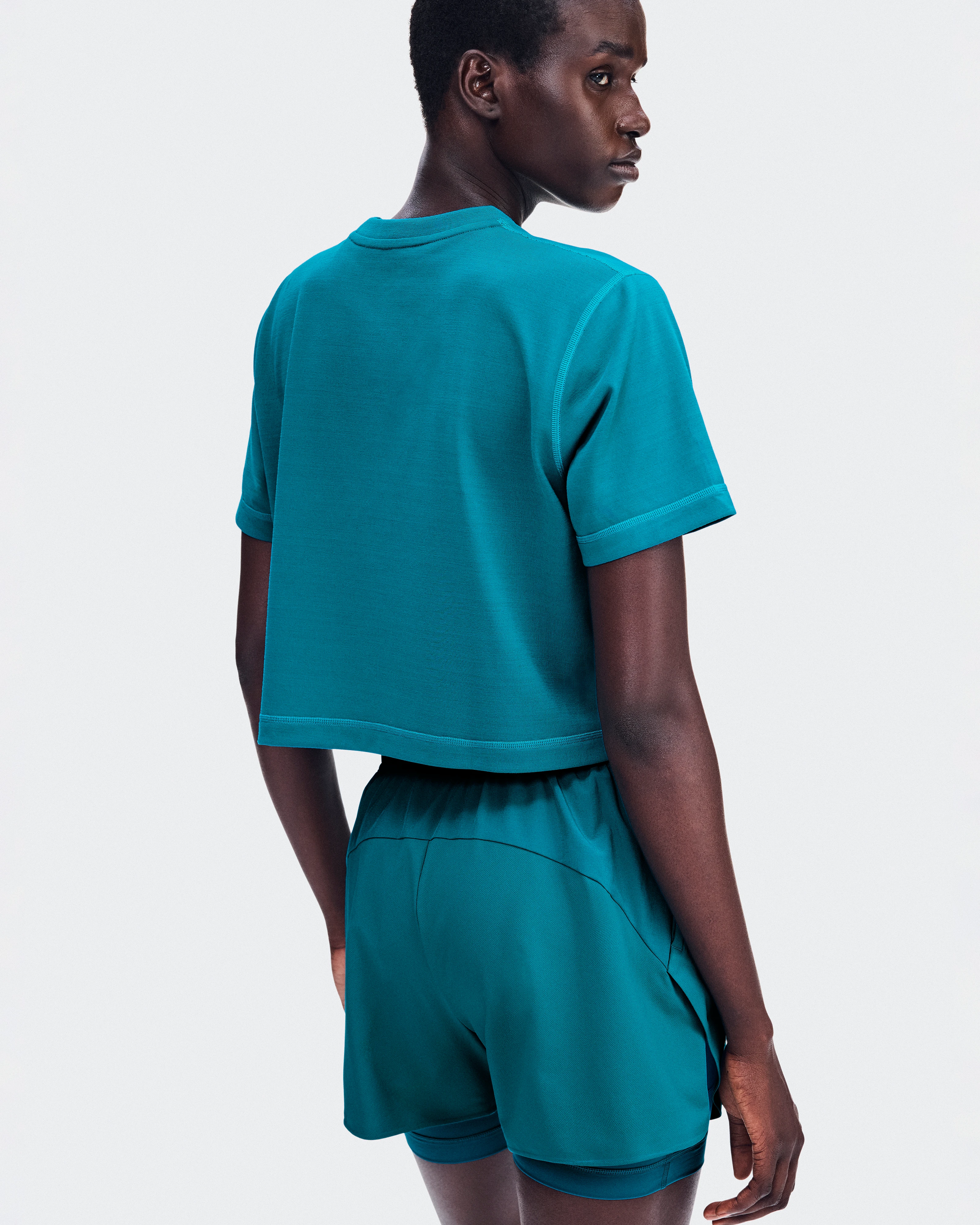 On Train-T Crop Abyss Donna Maglie e magliette