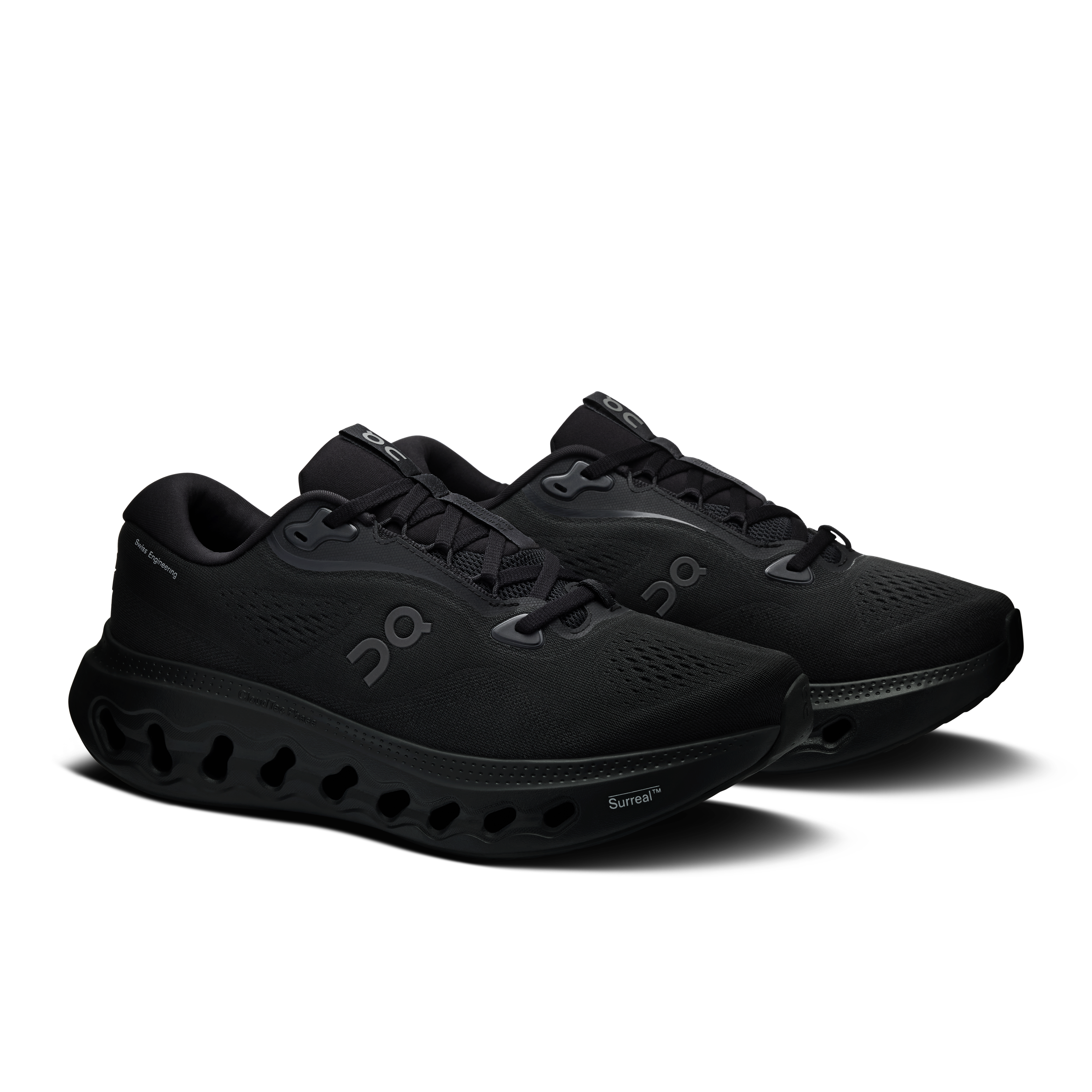On Cloudsurfer 3 Black & Black Men Road running Shoes