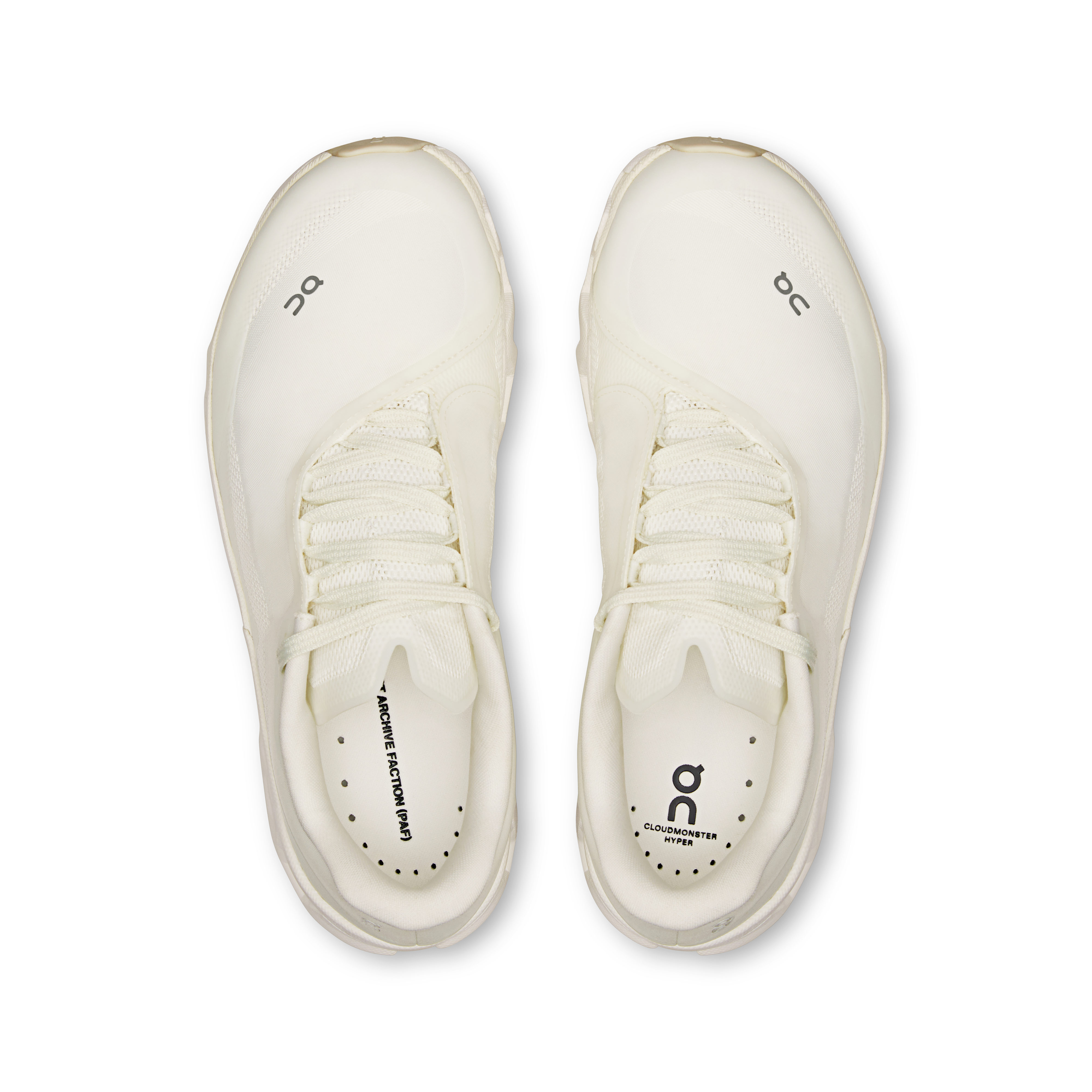 On Cloudmonster Hyper PAF White & White Women Active life Shoes