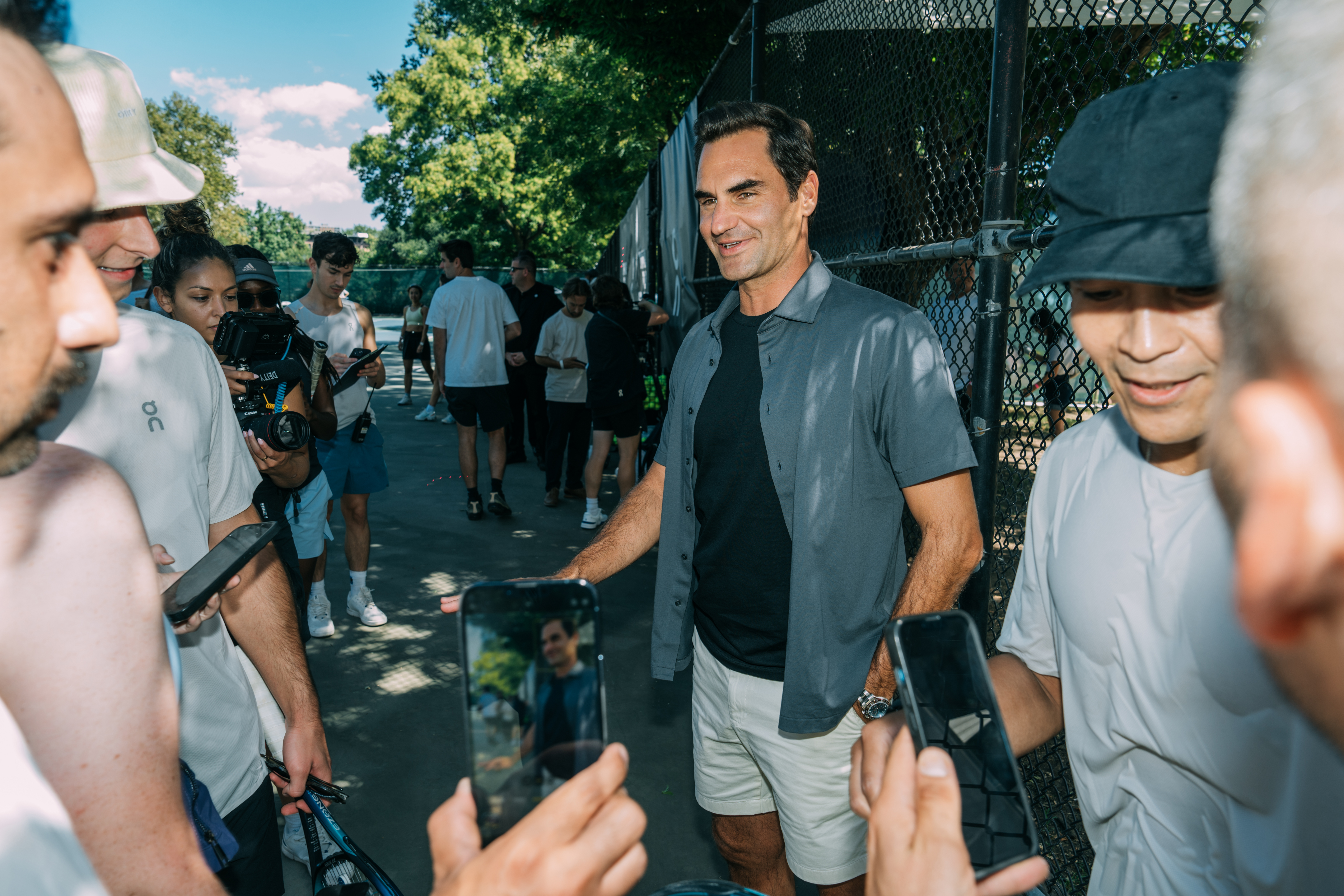 Roger Federer, Iga Świątek, And Ben Shelton Surprise Brooklyn Tennis ...