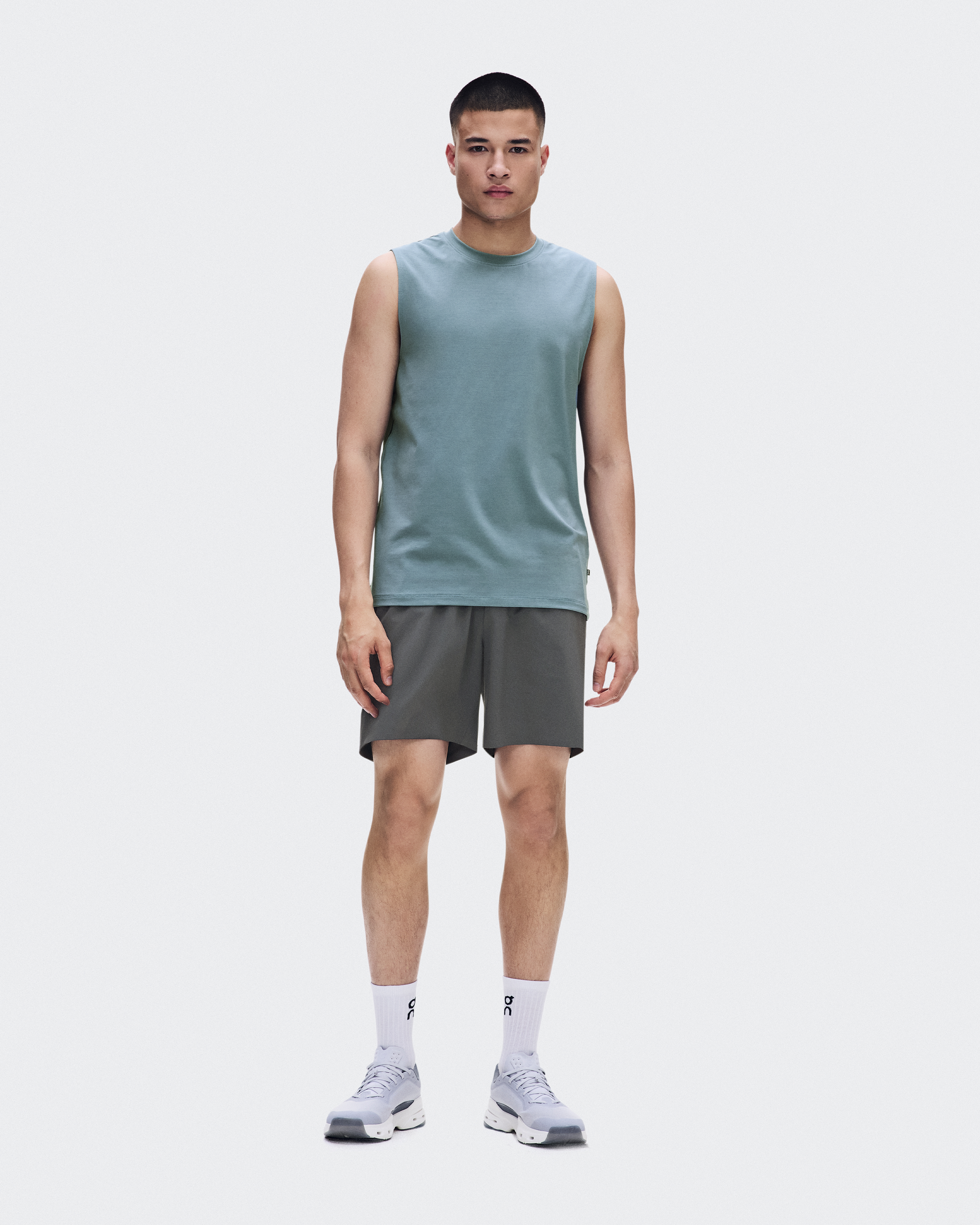 Focus Tank Top in Agave