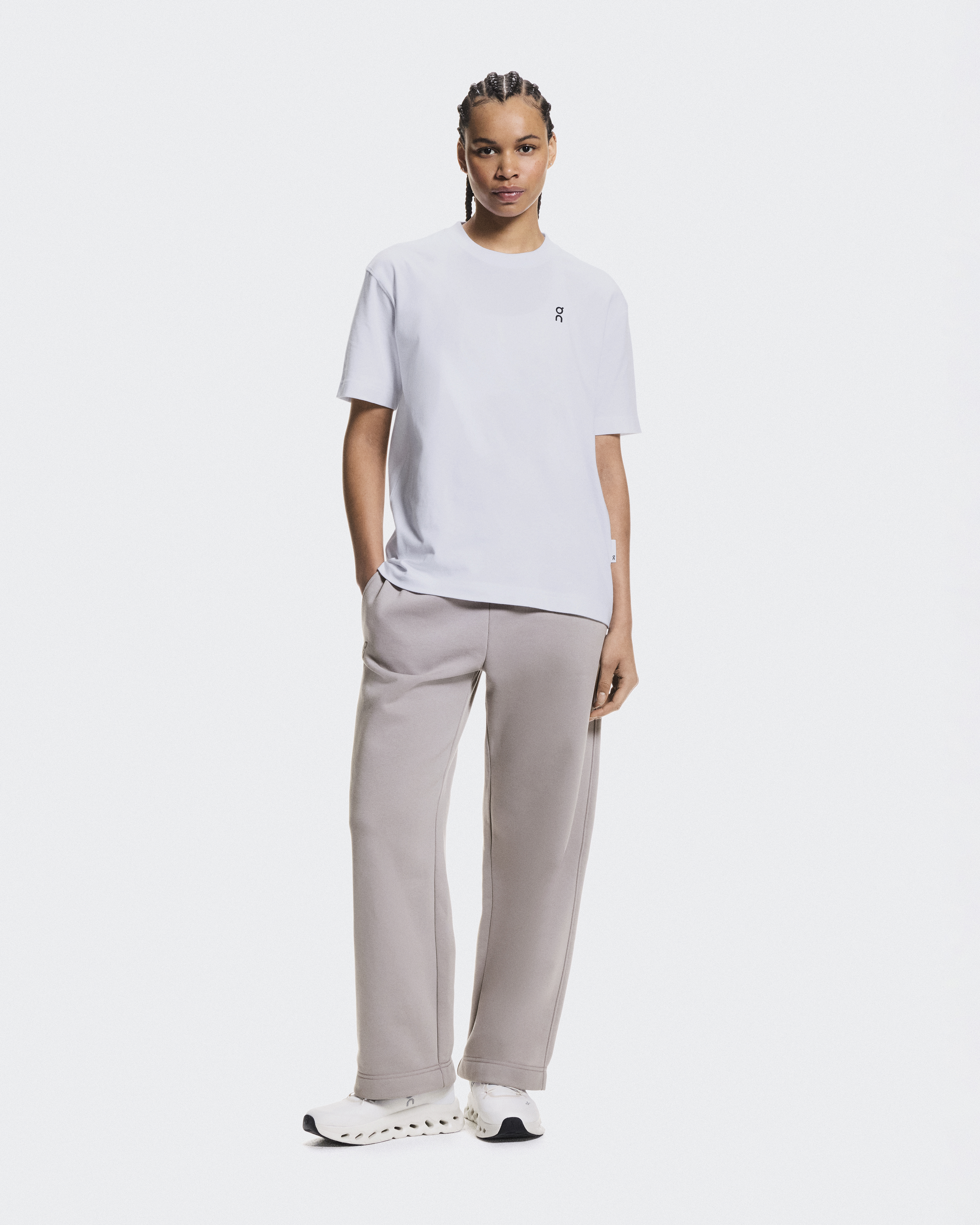 Club-T Rhythm Short-Sleeve Shirt in White