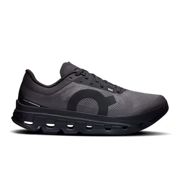 Cloudflow 5 Road Running Shoe in Black/Black