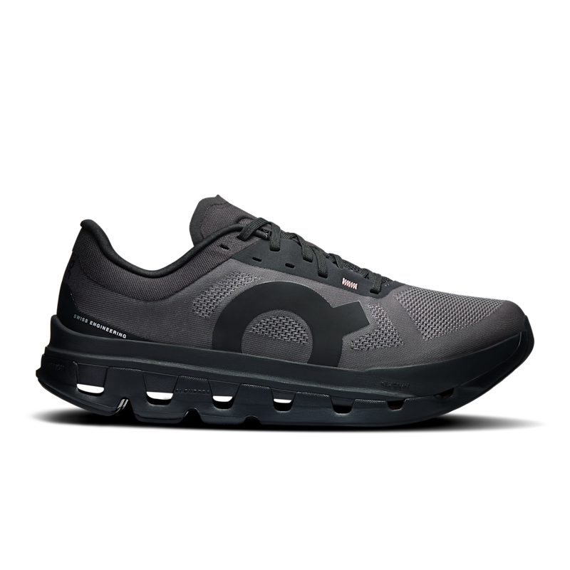 On Cloudflow 5 Chaussure de Running pour Homme en Black/Black, Taille: 43, Polyester ️