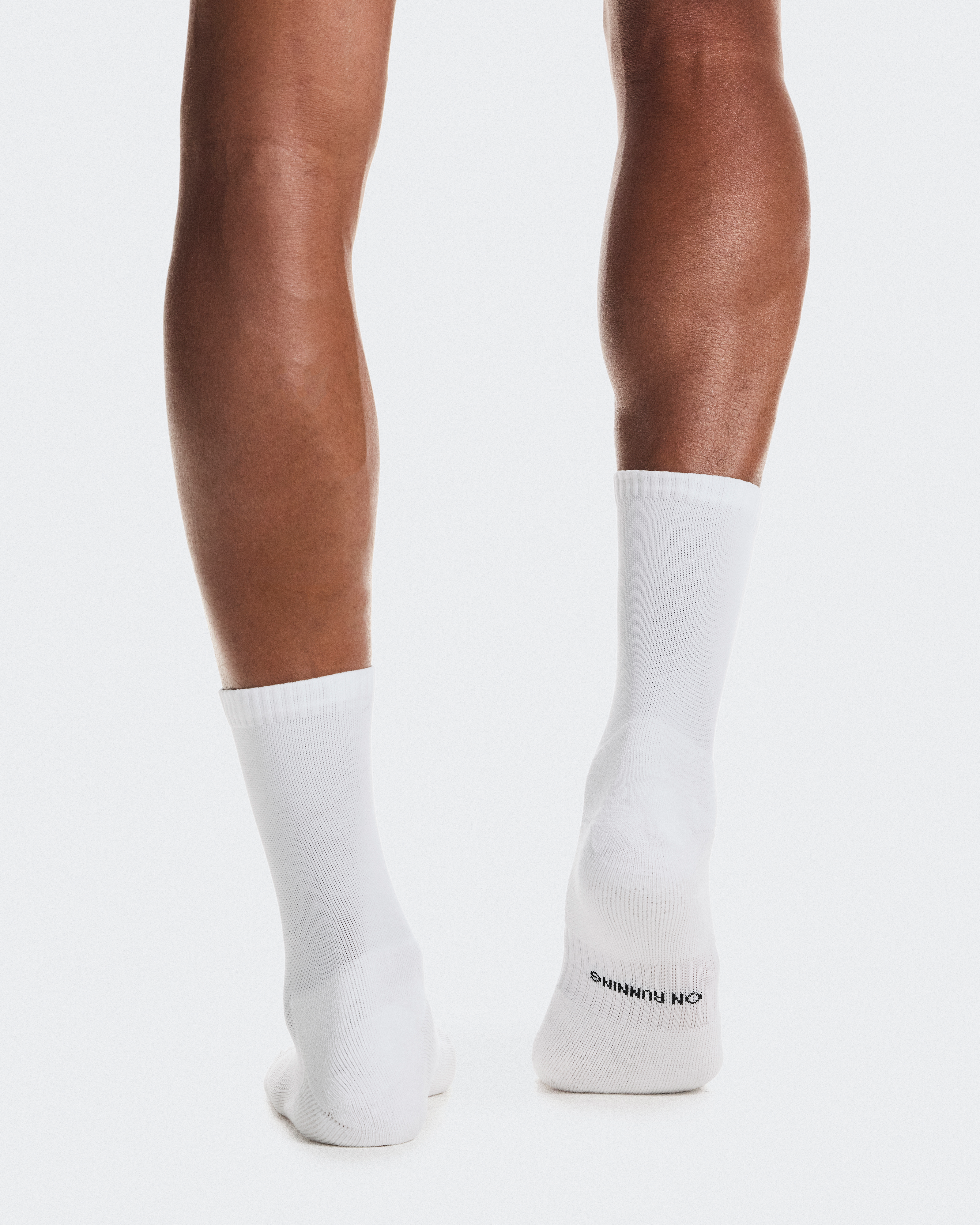 Core Run Sock High 2PUnisex / White / 47 - 49