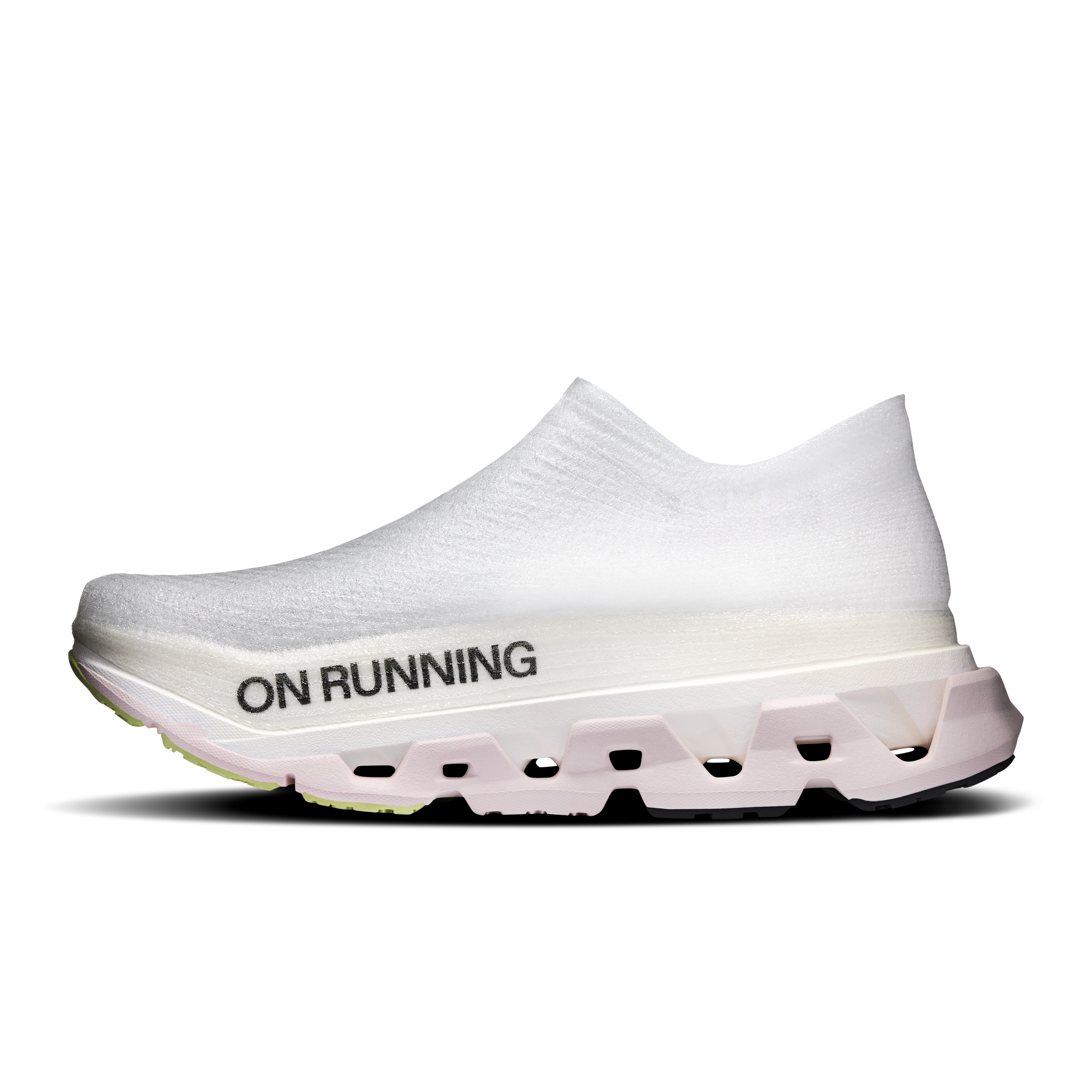 On LightSpray Cloudmonster 3 Hyper Lily & Limelight Unissex Corrida de rua Tênis