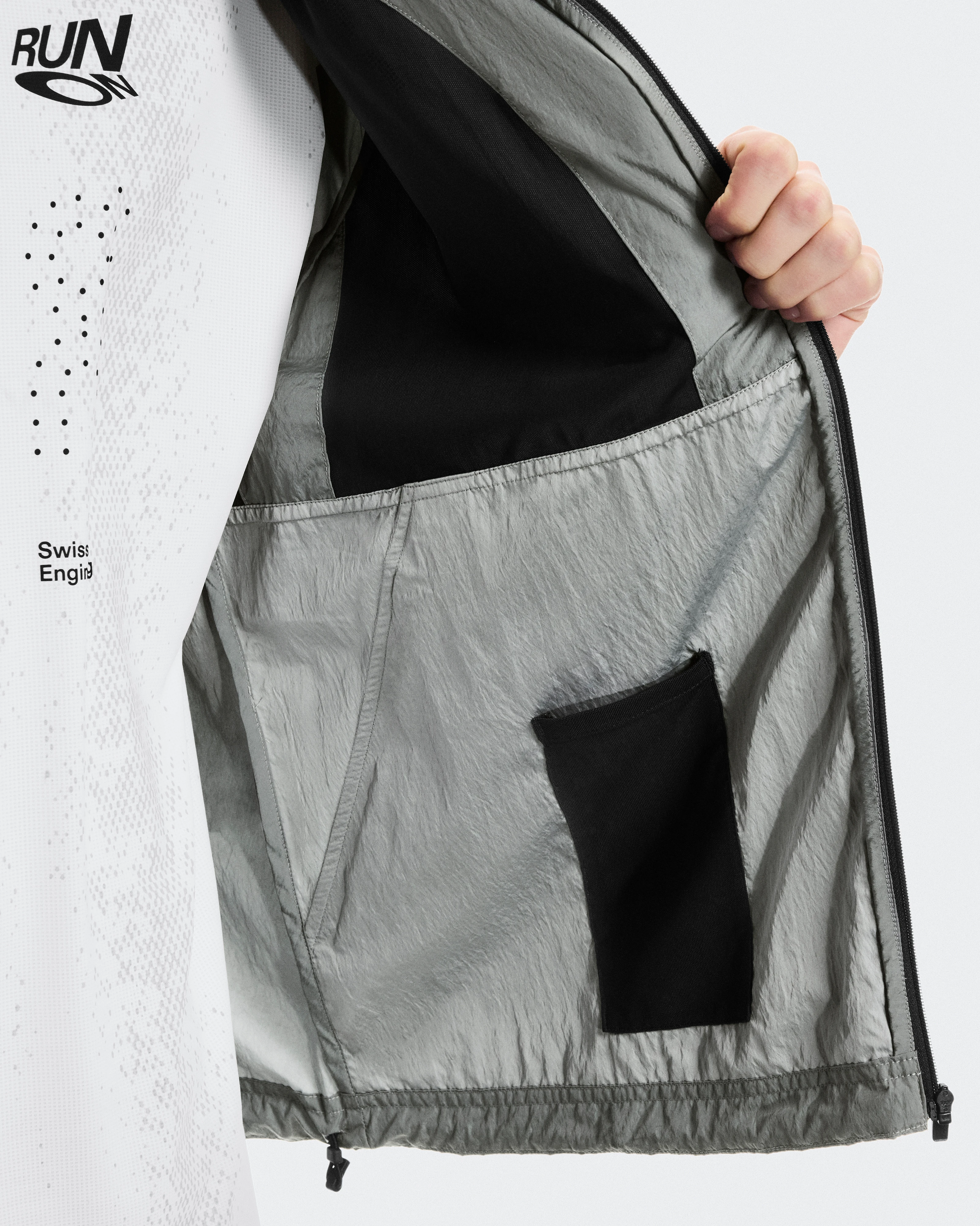 On Performance Volt Jacket Glacier Men Jackets