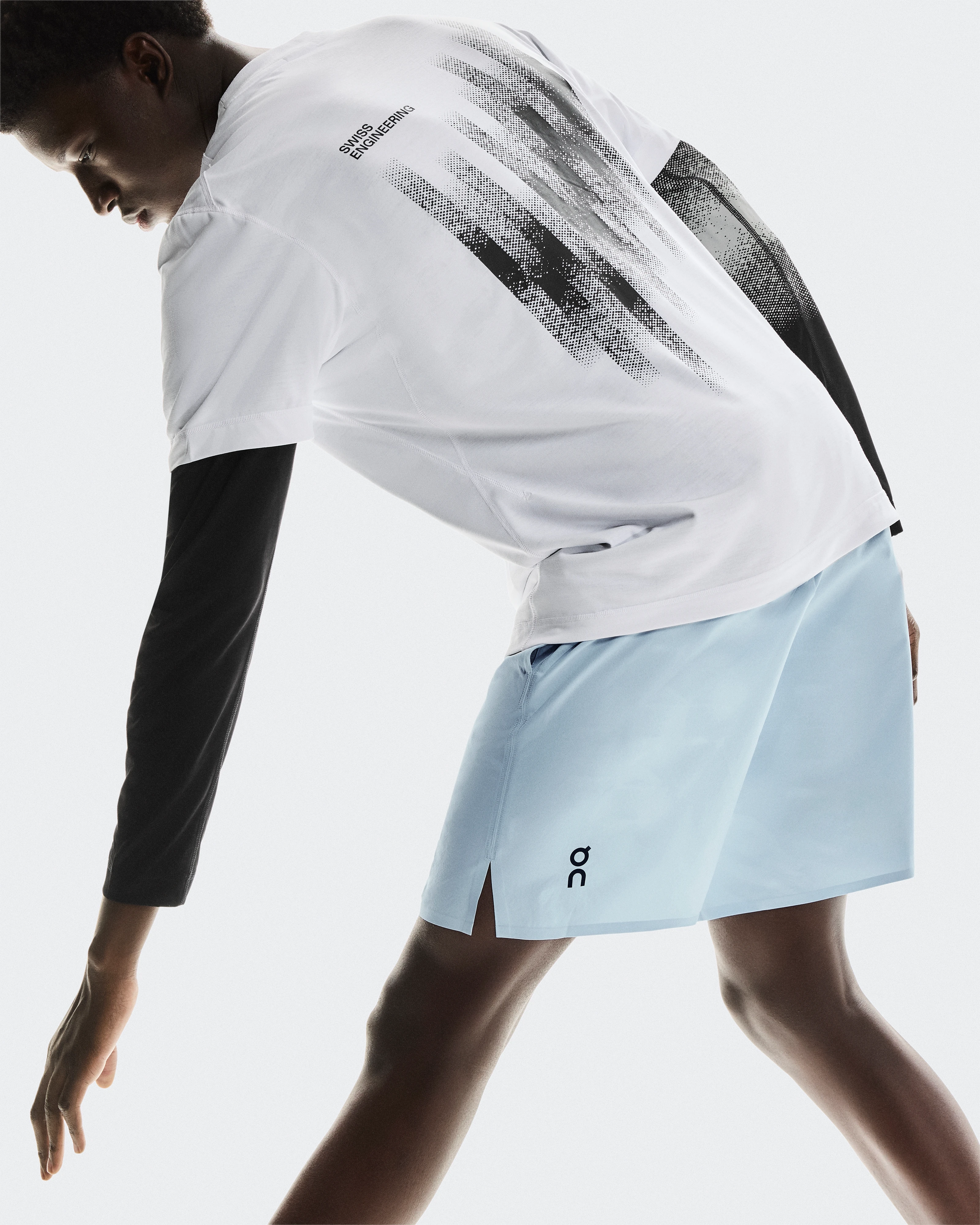 On Focus Shorts Arctic Men Shorts