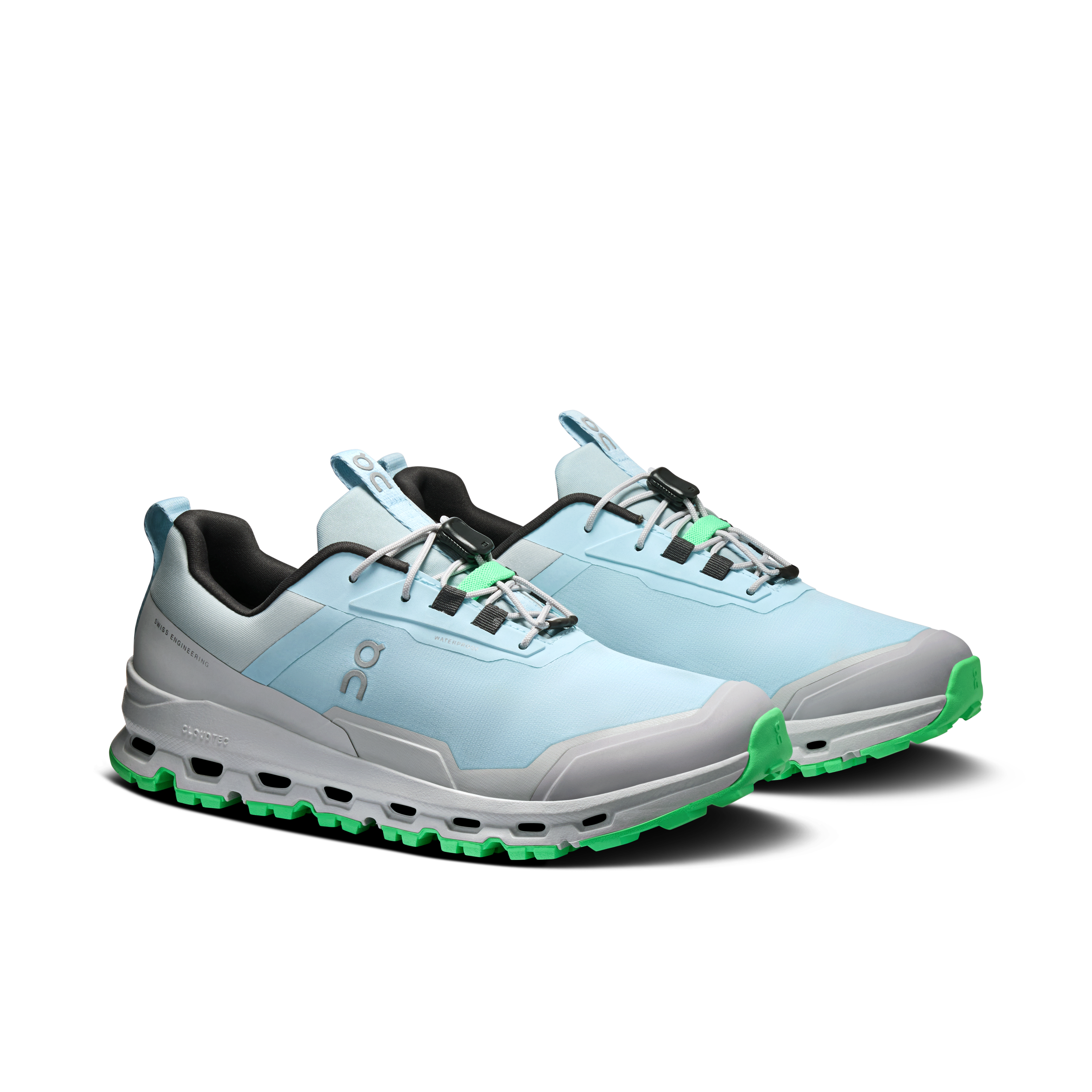 On Cloudhero Waterproof Topaz & Glacier Youth Active life Shoes
