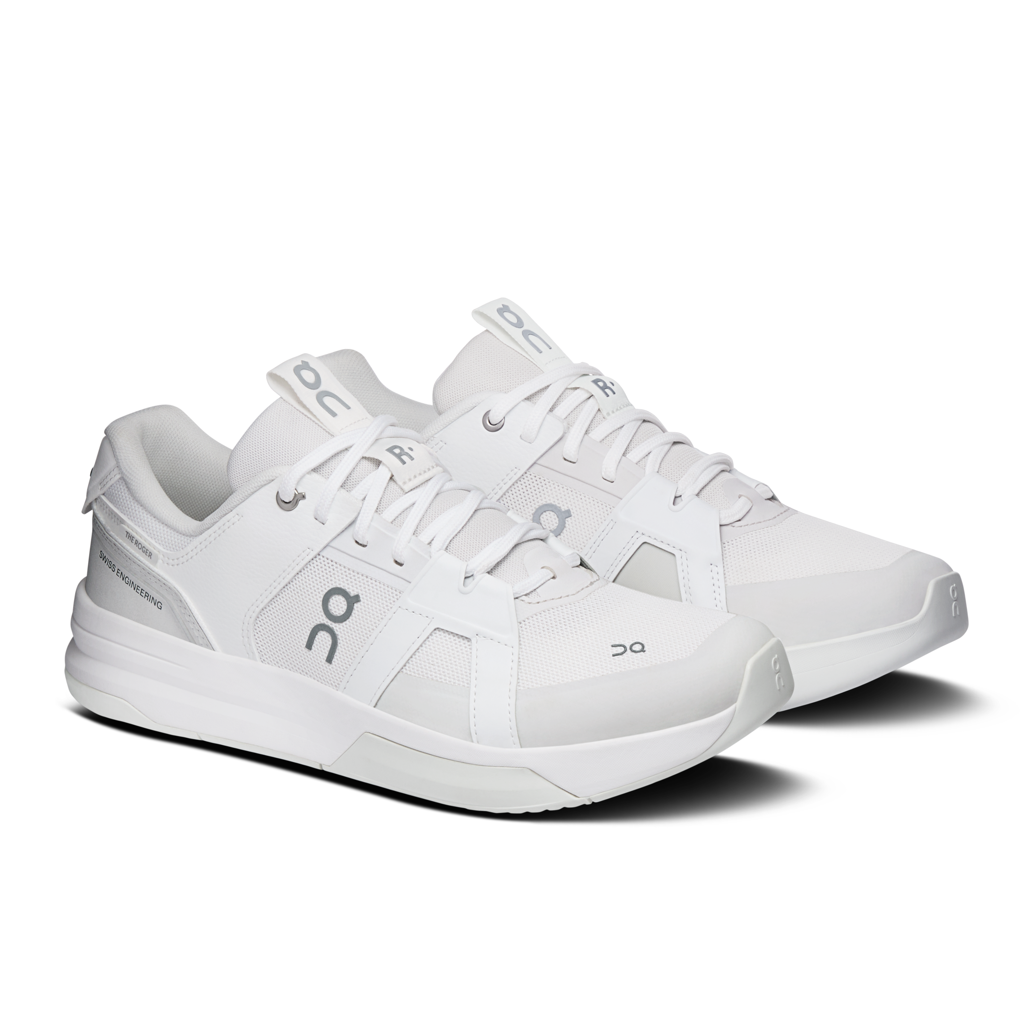 On THE ROGER Clubhouse Pro 2 White & Ivory Men Tennis Shoes