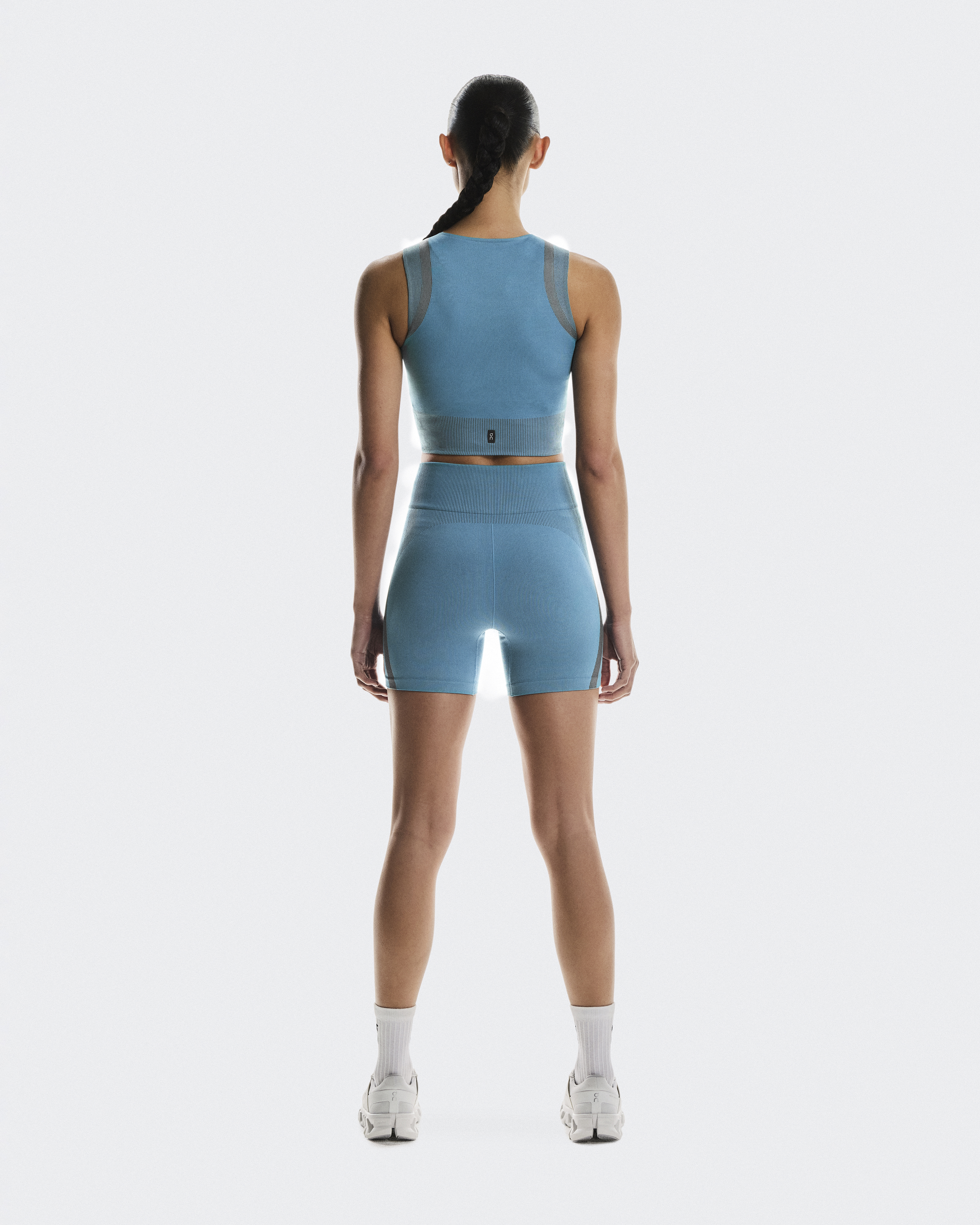 Women's Studio Knit Crop | Blue | On United Kingdom