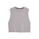 Focus Crop Shirt in Zinc