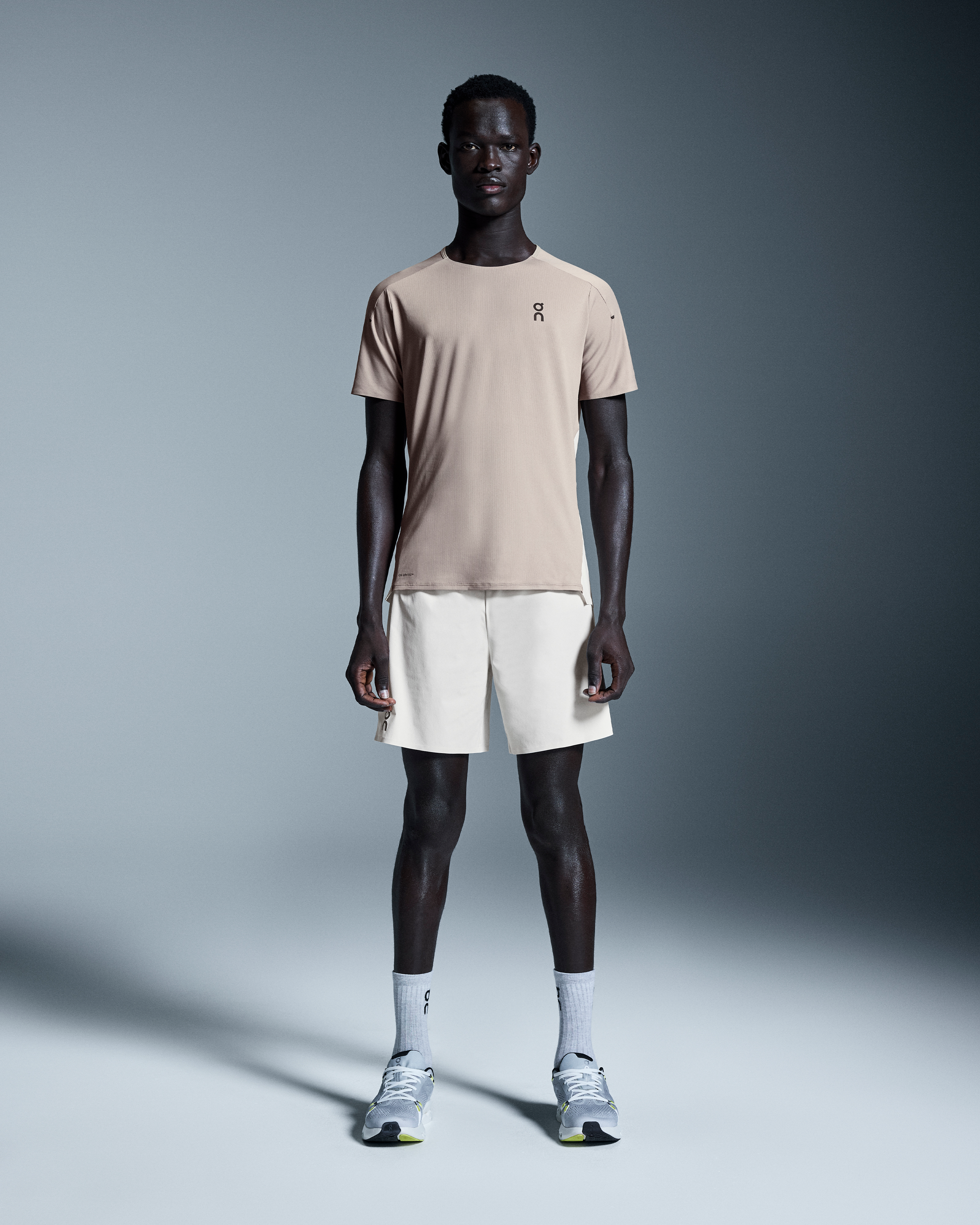 On Performance-T, Cinder | Silver, Men