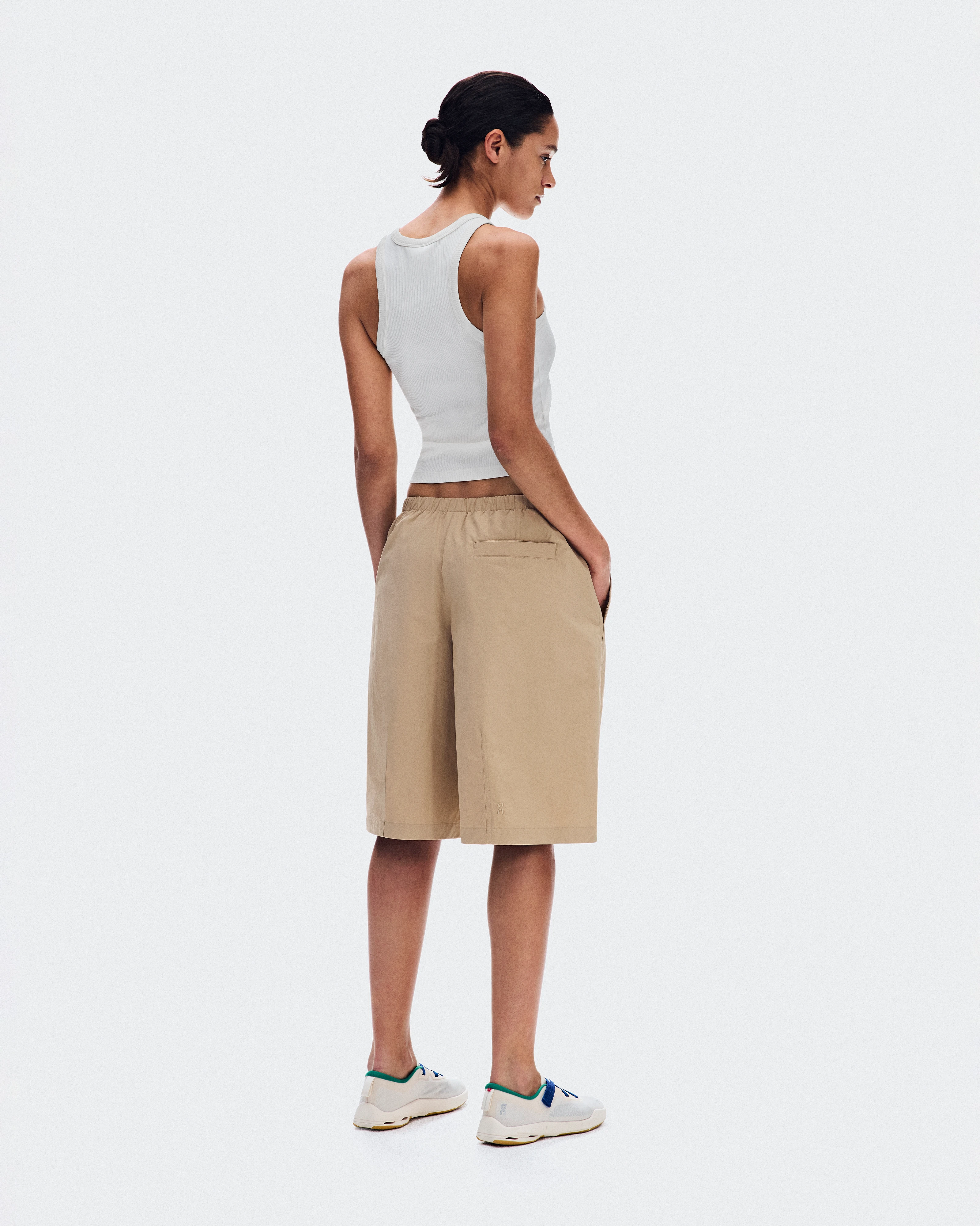 On All-Day Ribbed Tank Ivory Women Tops and t-shirts