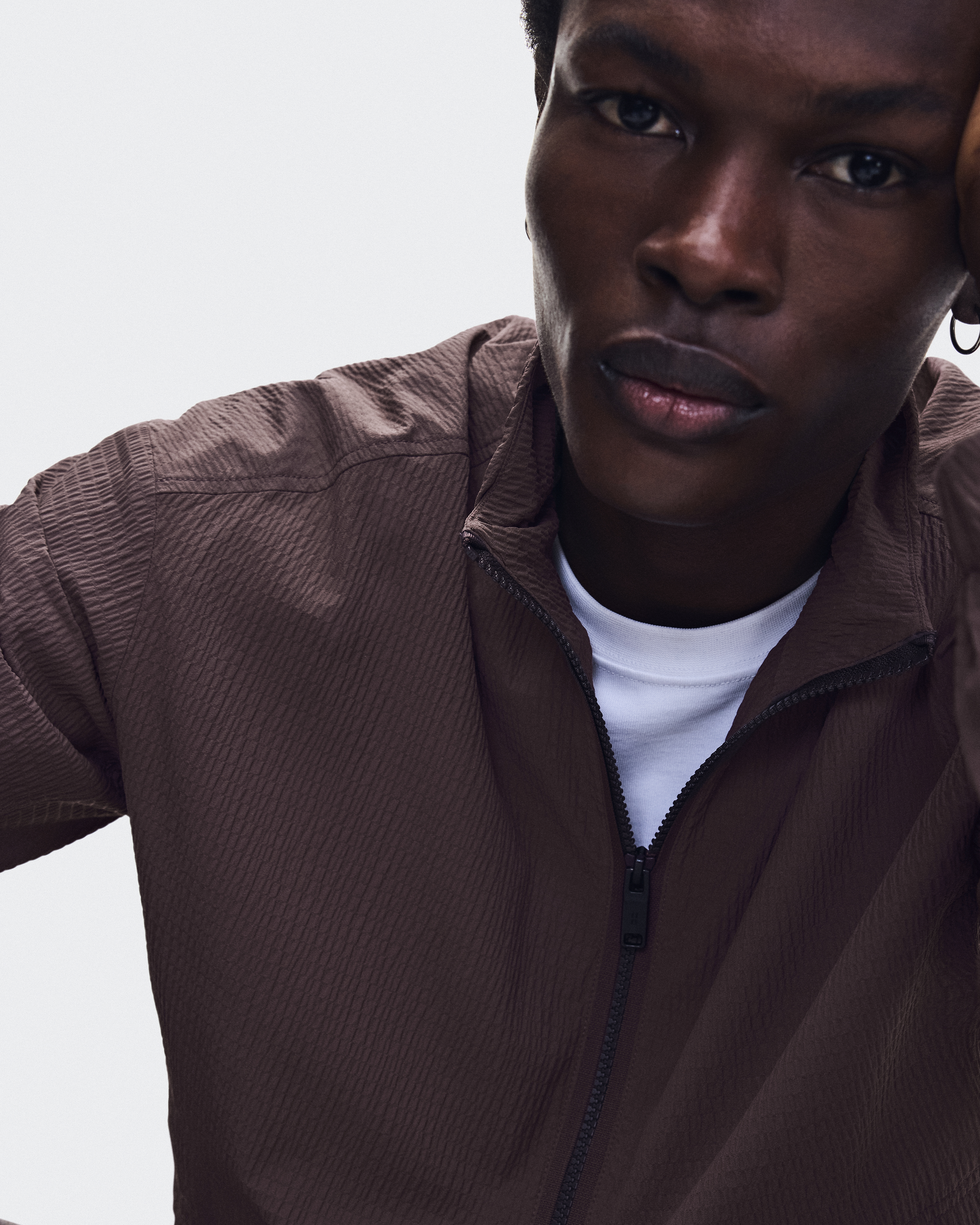 Men's Courtside 1/2 Zip Eaze | Brown | On Estonia