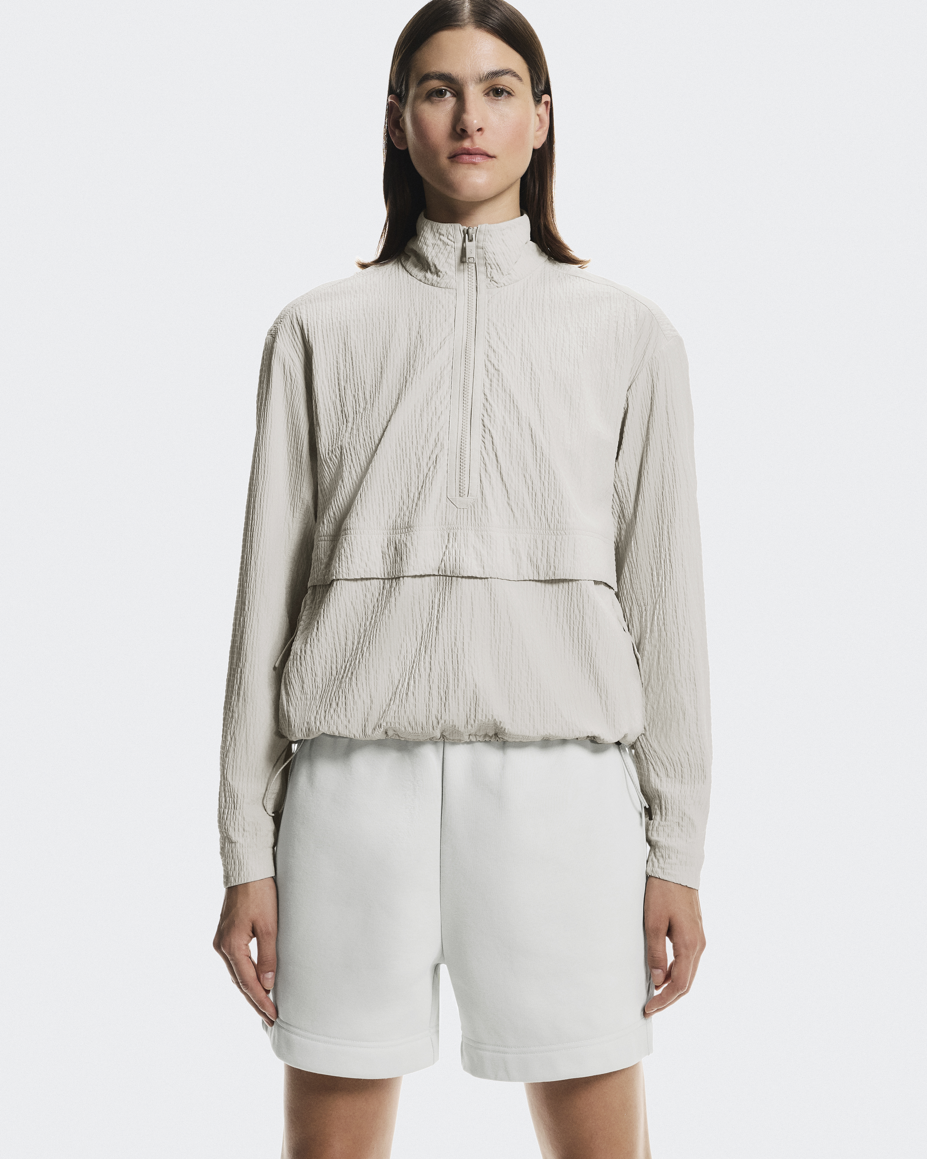 Onウェア Women's Courtside 1/2 Zip Eaze | Beige | On United States