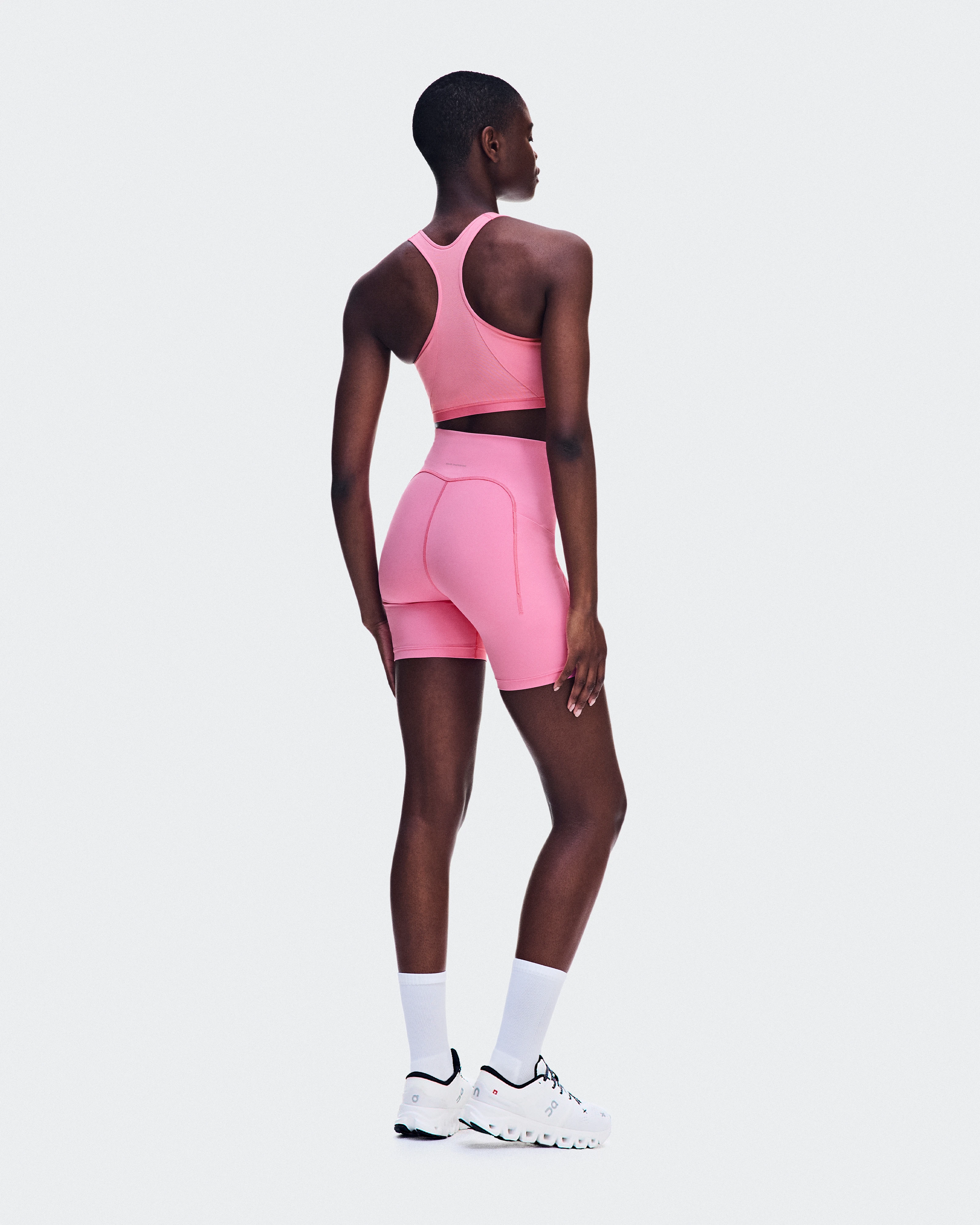 On Train Tights Short 6" Bubblegum Women Shorts