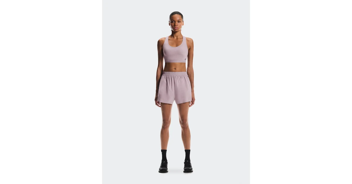 Shorts Train para mujer grises · On