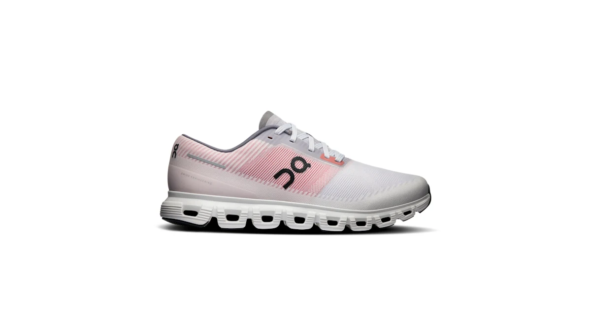 Tenis Cloud 6 Push para hombre lavanda y rojo · On