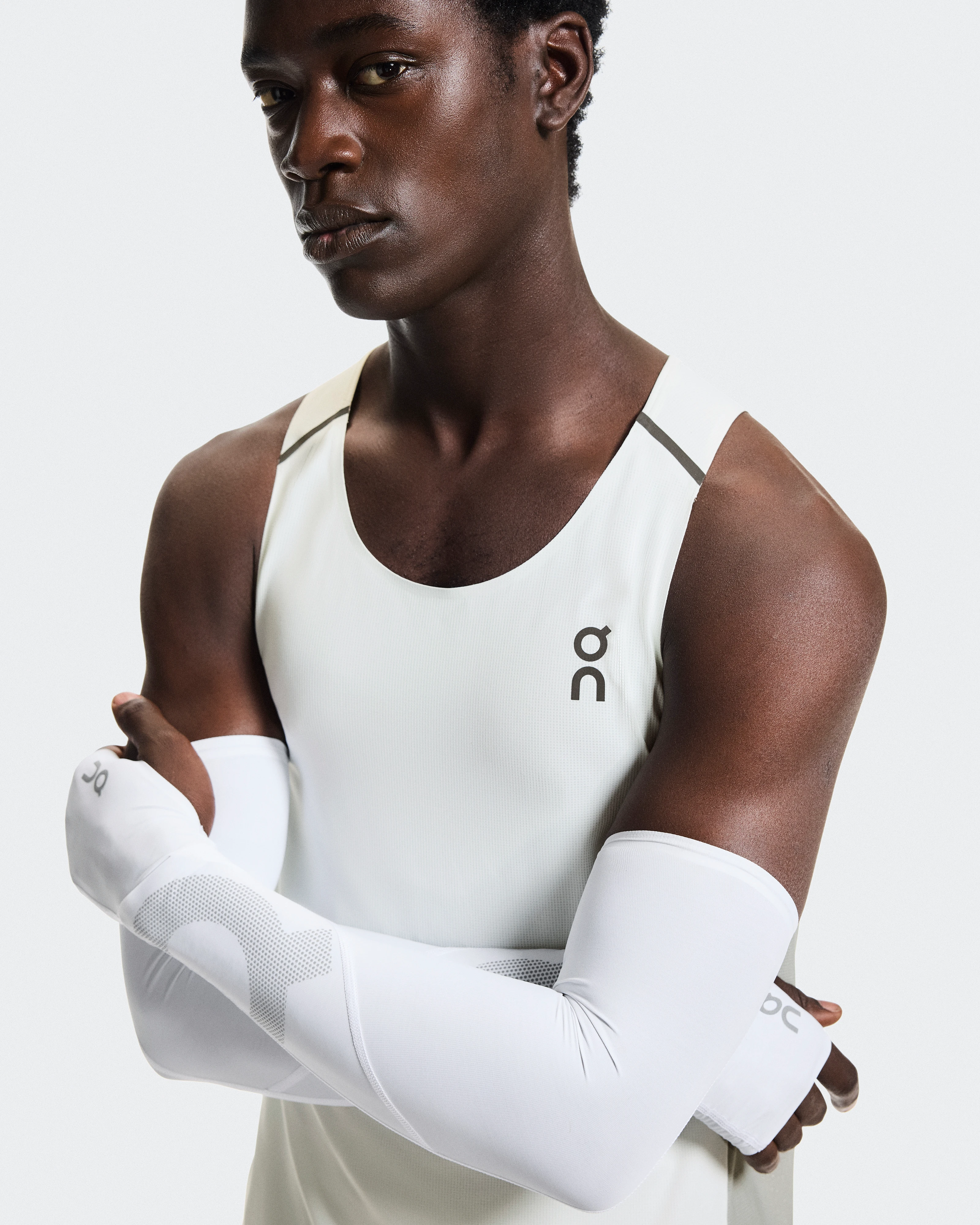 On Solar Arm Sleeves White Unisex Arm sleeves