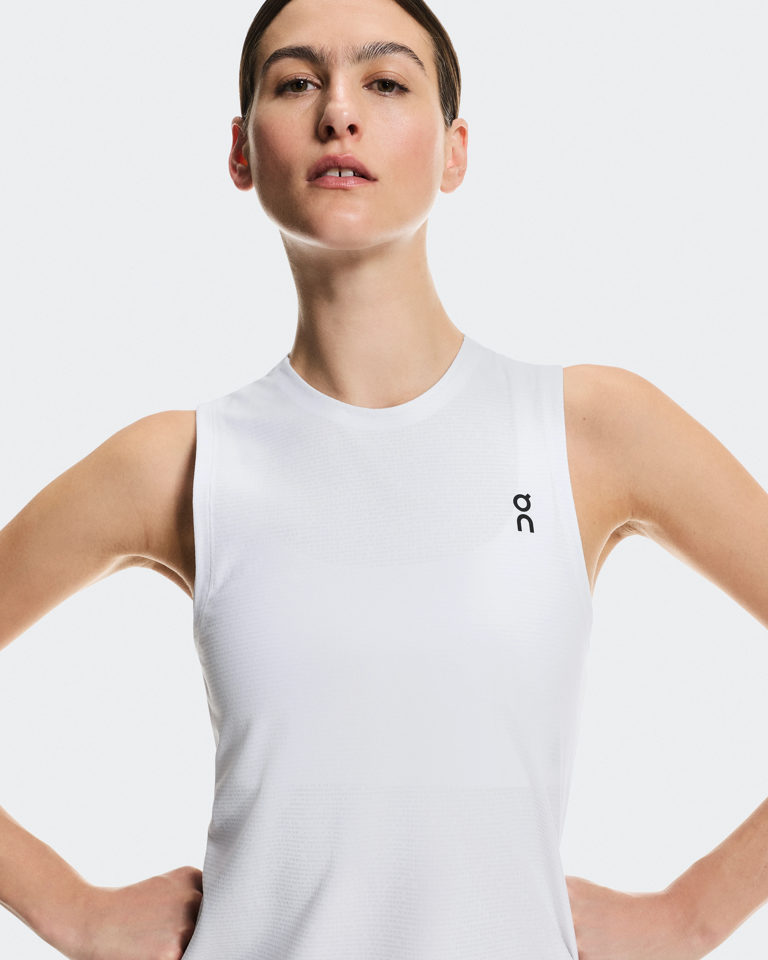 On Court Tank White Women Tops and t-shirts