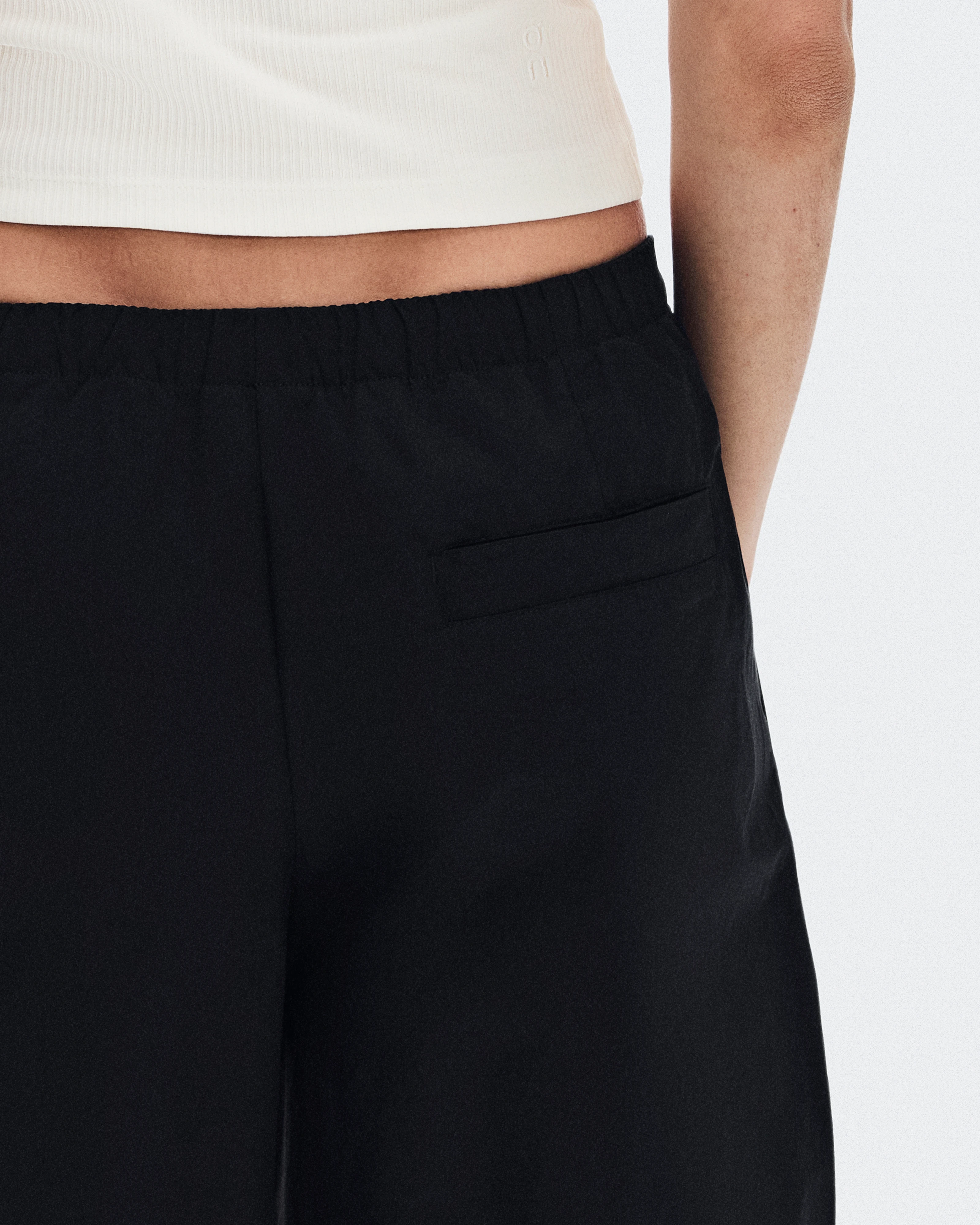 On Bermuda Shorts Black Donna Pantaloncini